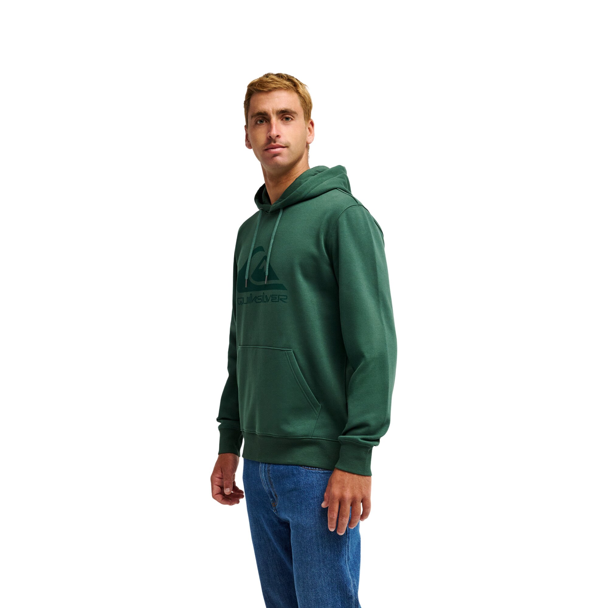 Sudadera de hombre Comp Logo Quiksilver - Verde Verde-3