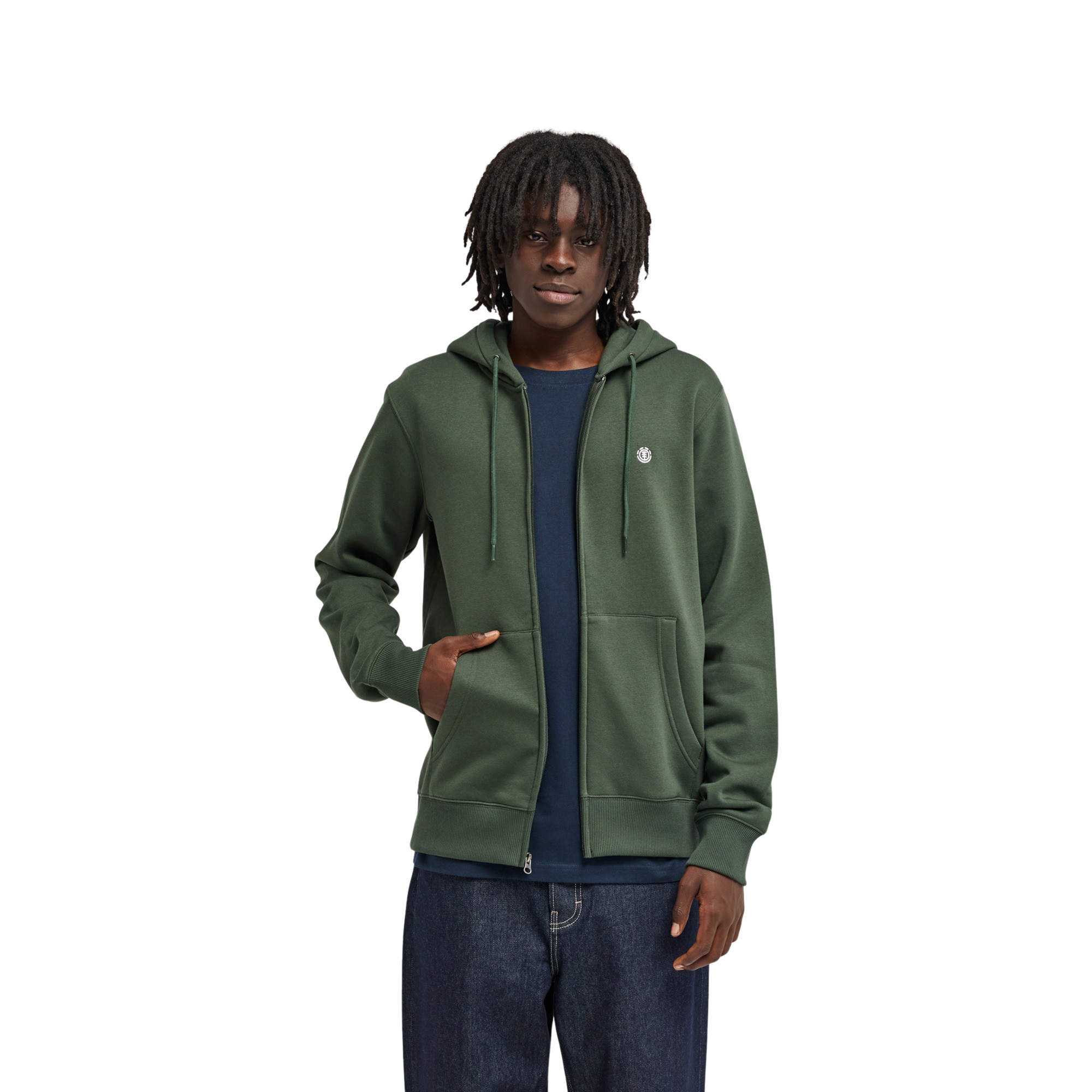 Imagen 3 de Sudadera de hombre Icon Embroidery Element - Verde Verde