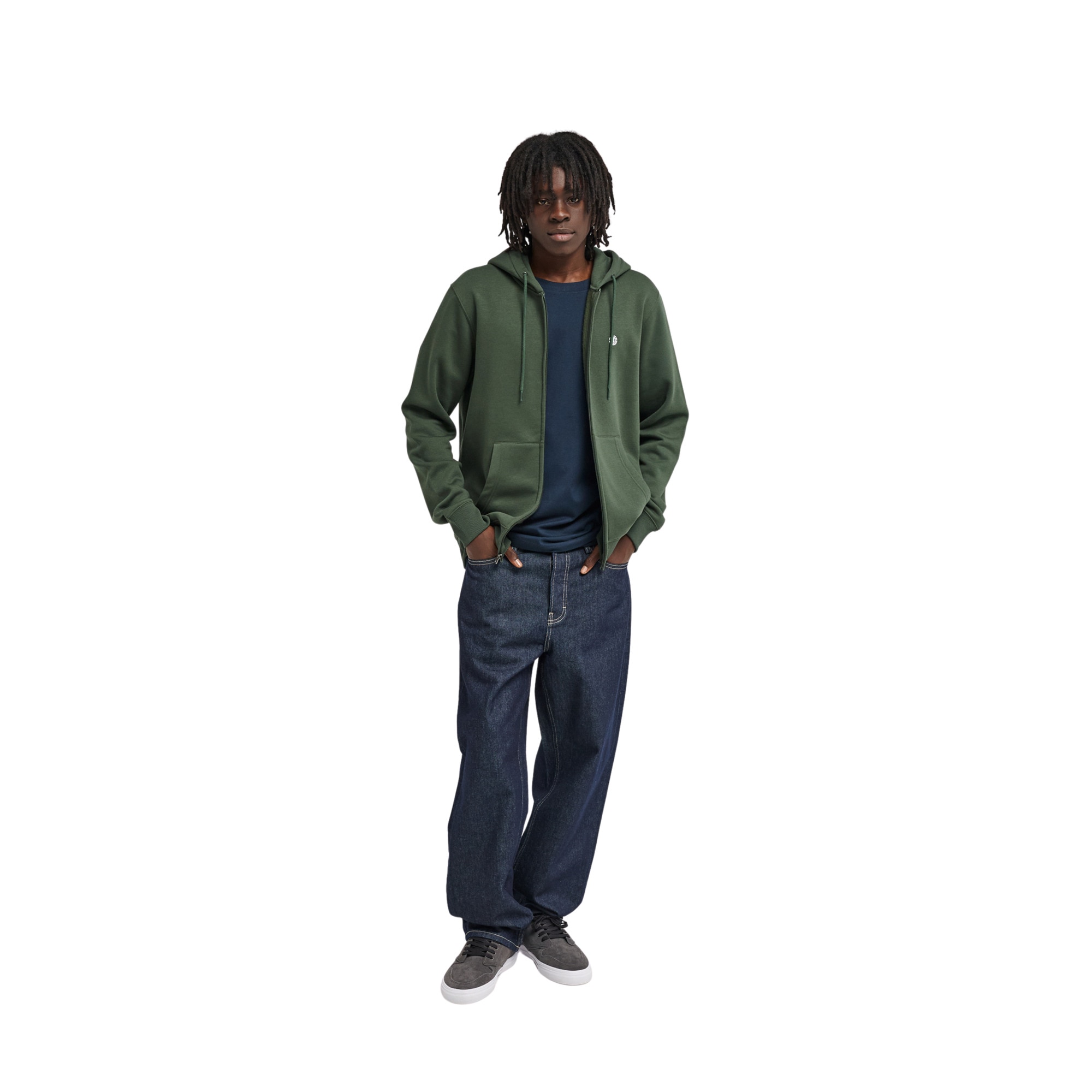 Imagen 5 de Sudadera de hombre Icon Embroidery Element - Verde Verde