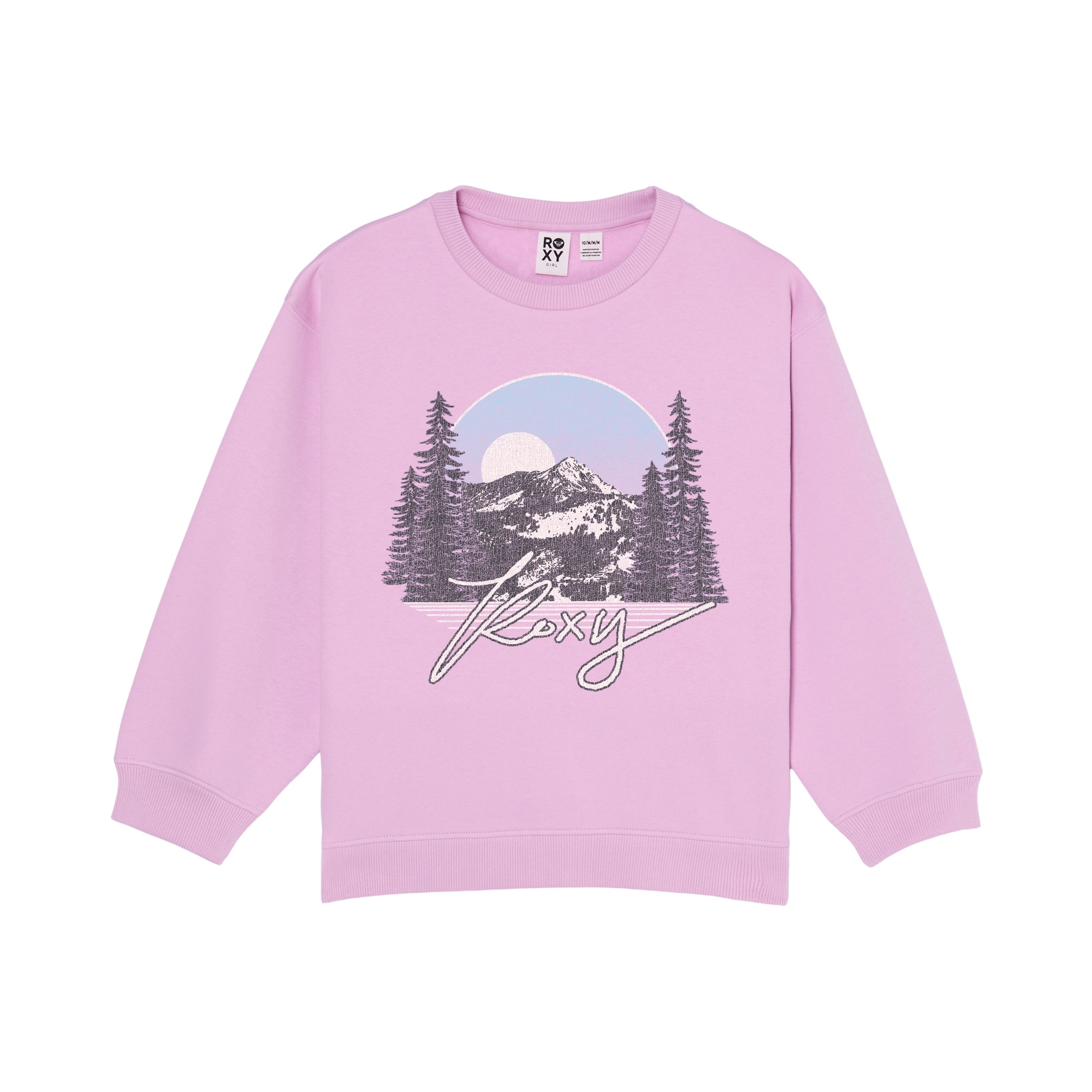 Sudadera de niños Morning Hike Brushed Roxy - Rosa Rosa-1