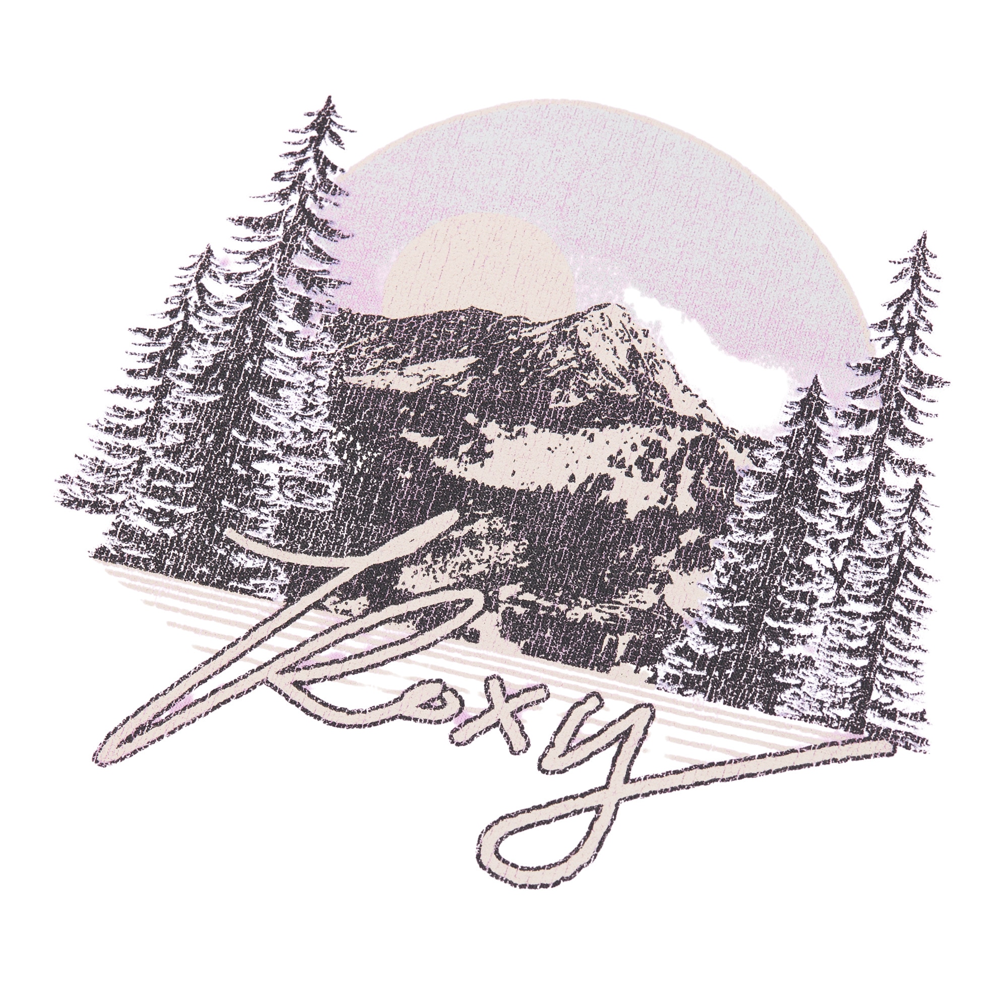 Sudadera de niños Morning Hike Brushed Roxy - Rosa Rosa-3