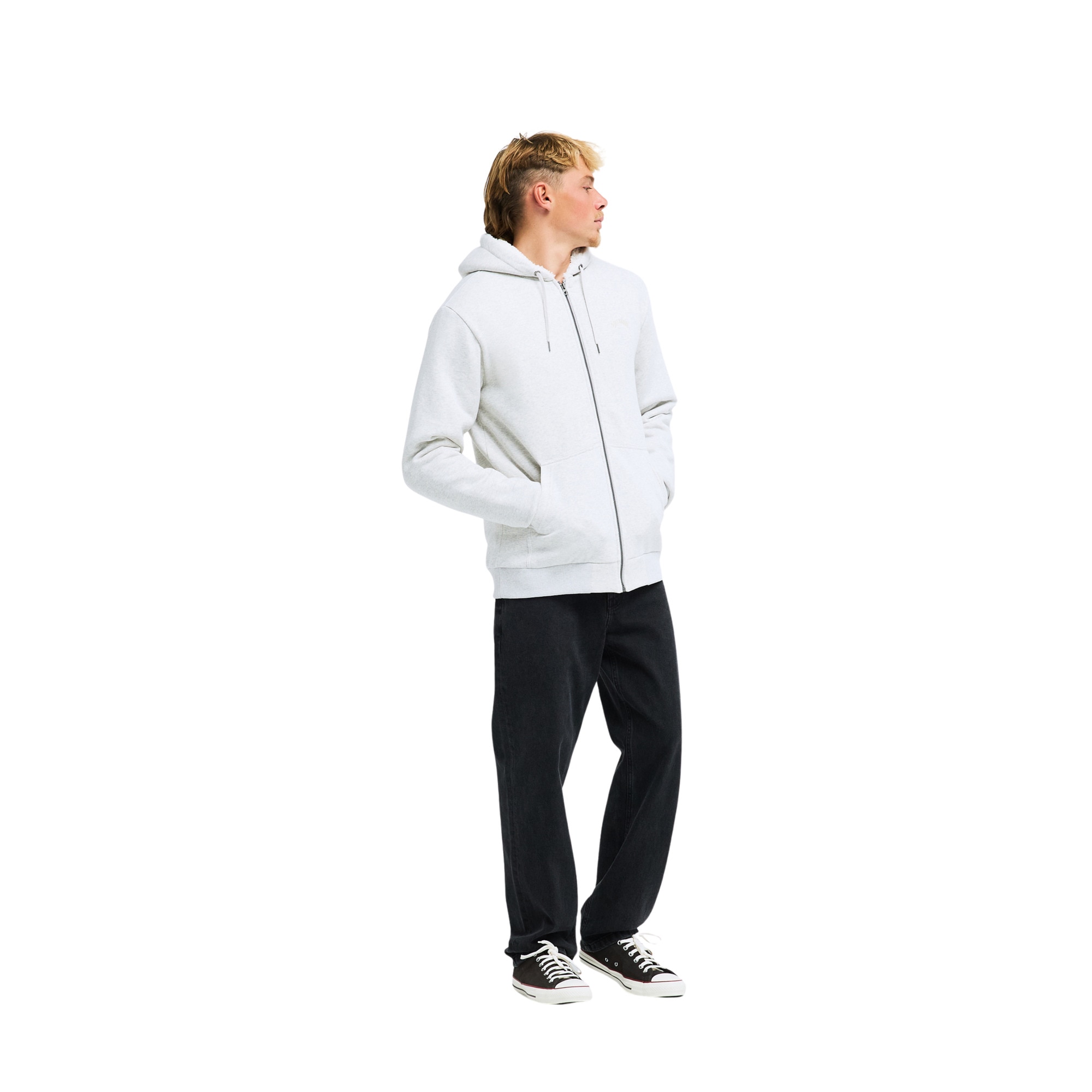 Sudadera de hombre Arch Sherpa Billabong - Gris Gris-3