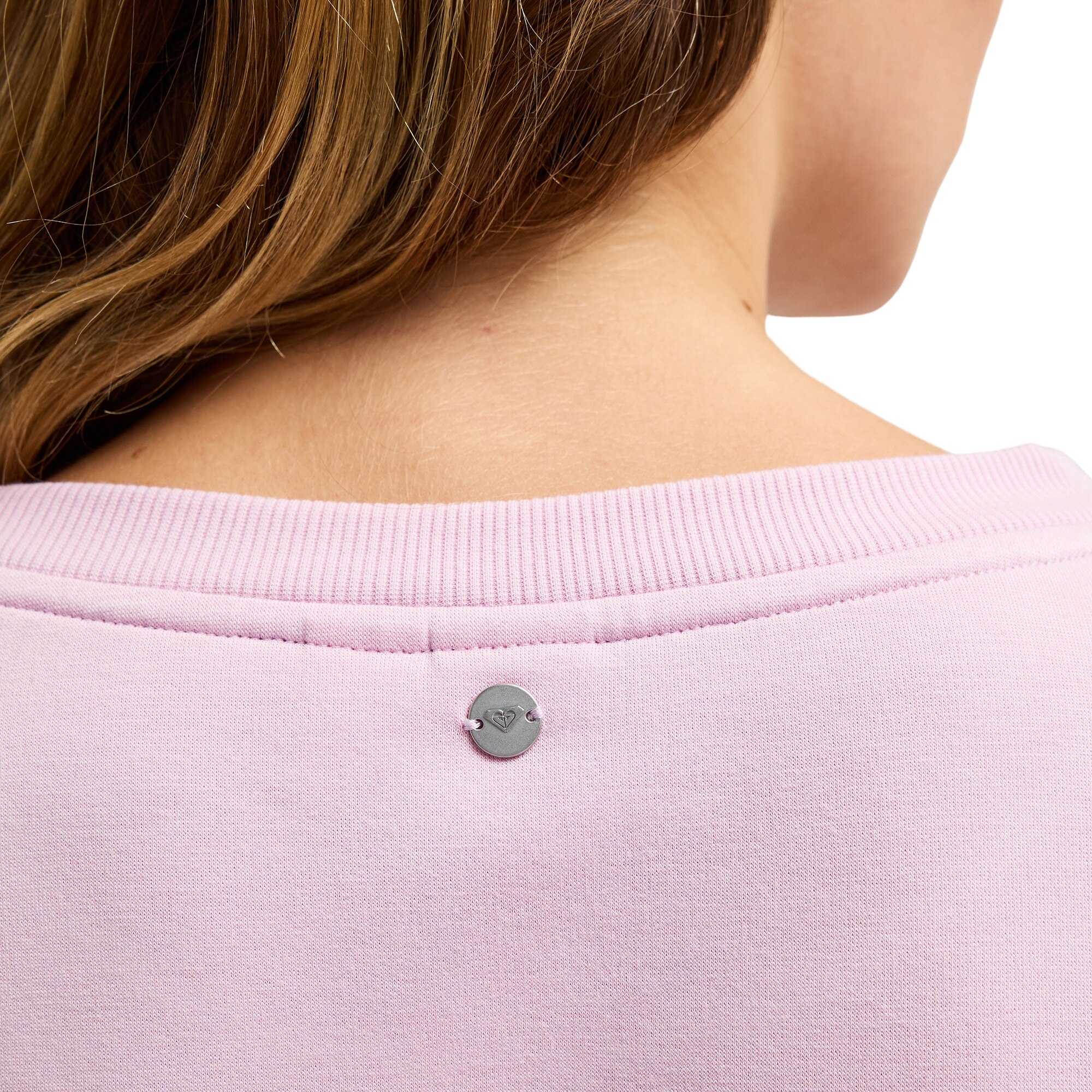 Sudadera de mujer Surfing By Moonlight Roxy - Rosa Rosa-5