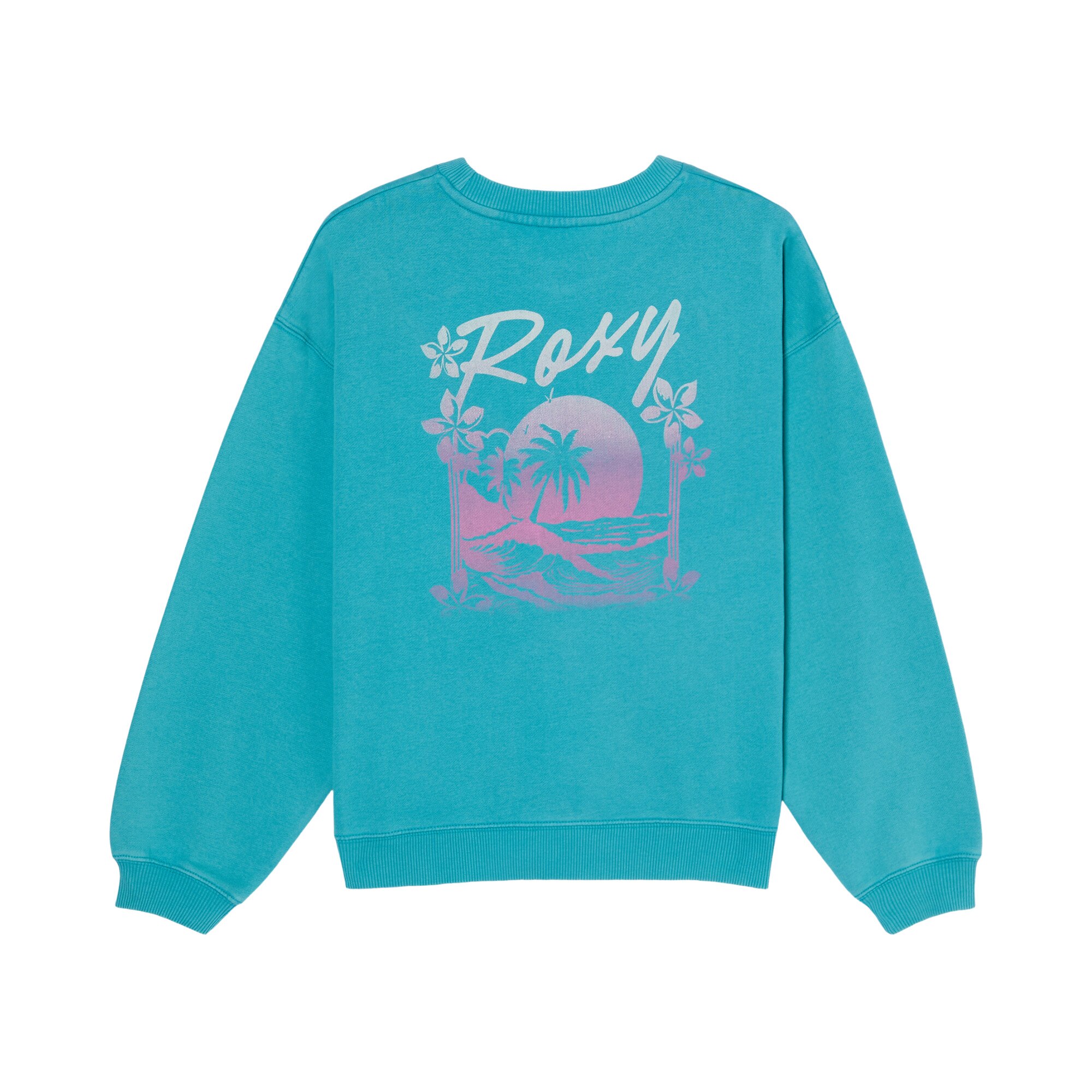Sudadera de niños Lineup Brushed Roxy - Azul Azul-4