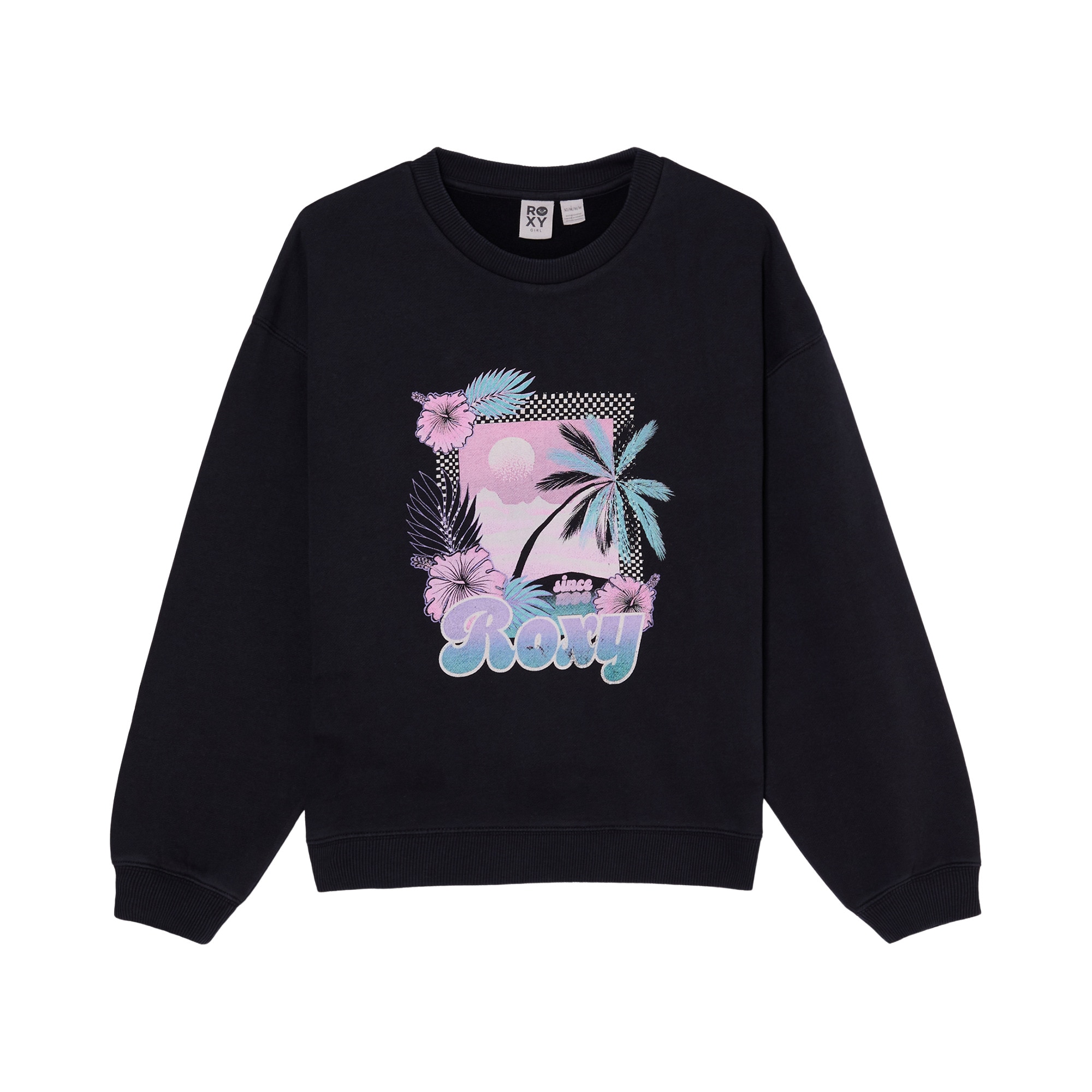 Sudadera de niños Lineup Brushed Roxy - Negro Negro-1