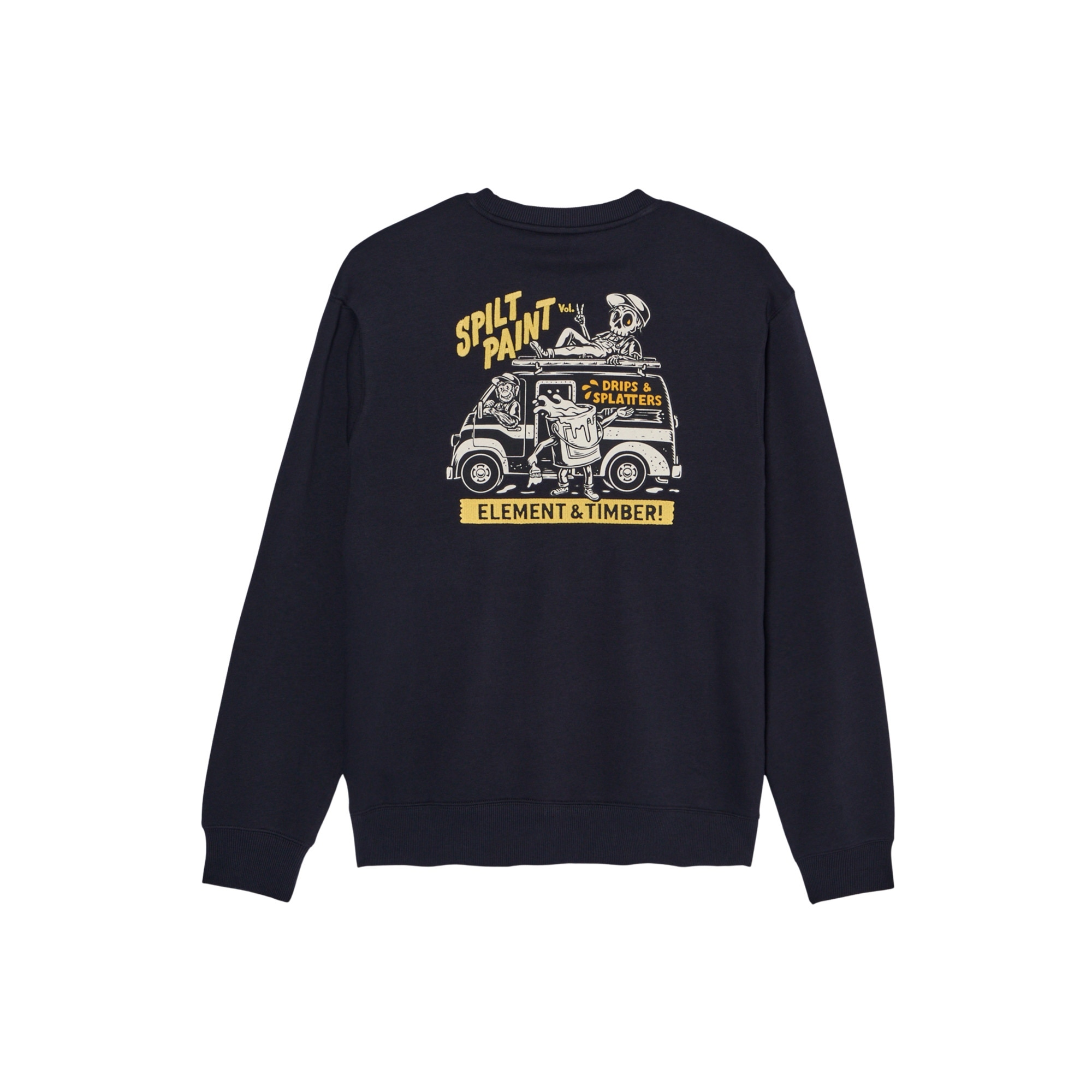 Imagen 6 de Sudadera de hombre Timber Van Element - Negro Negro