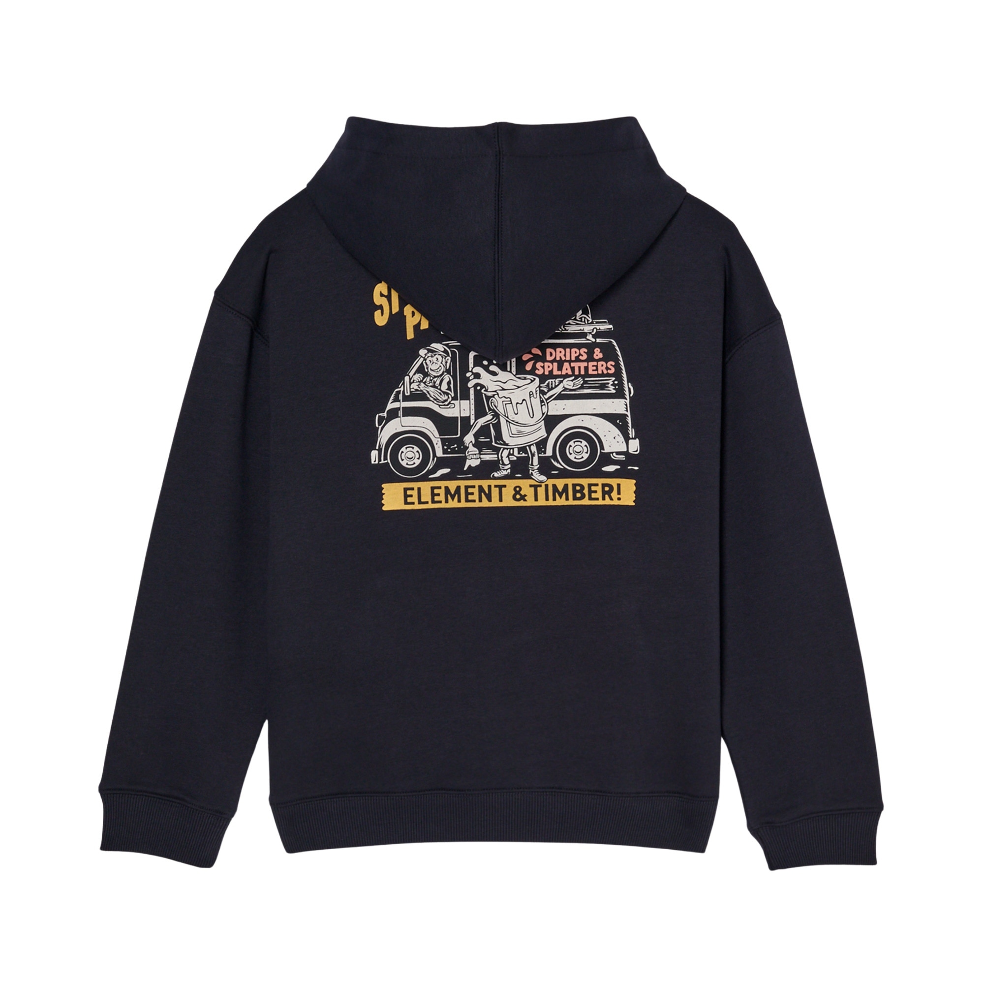 Sudadera de niños Timber Van Element - Negro Negro-5