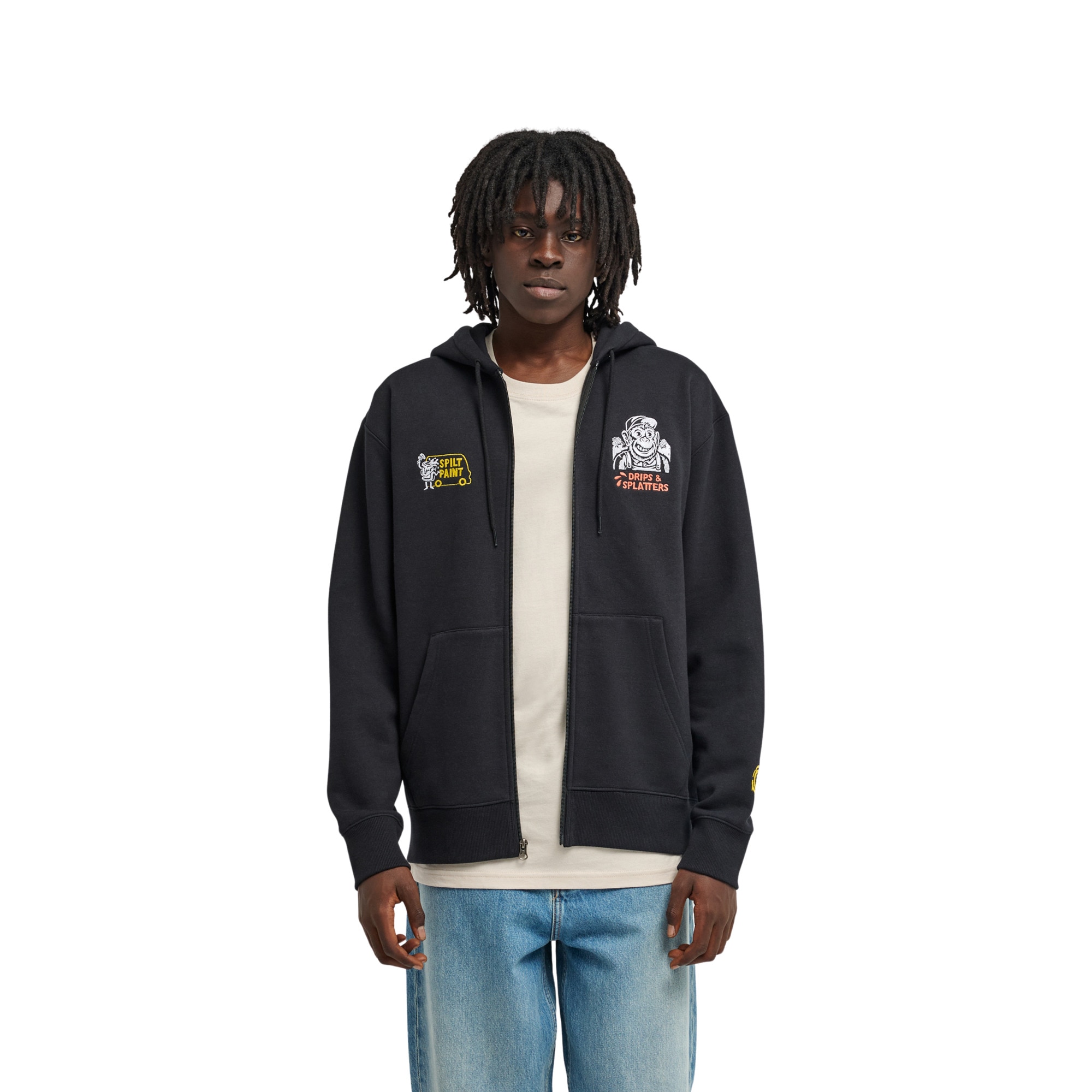 Imagen 2 de Sudadera de hombre Timber Monkey Element - Negro Negro