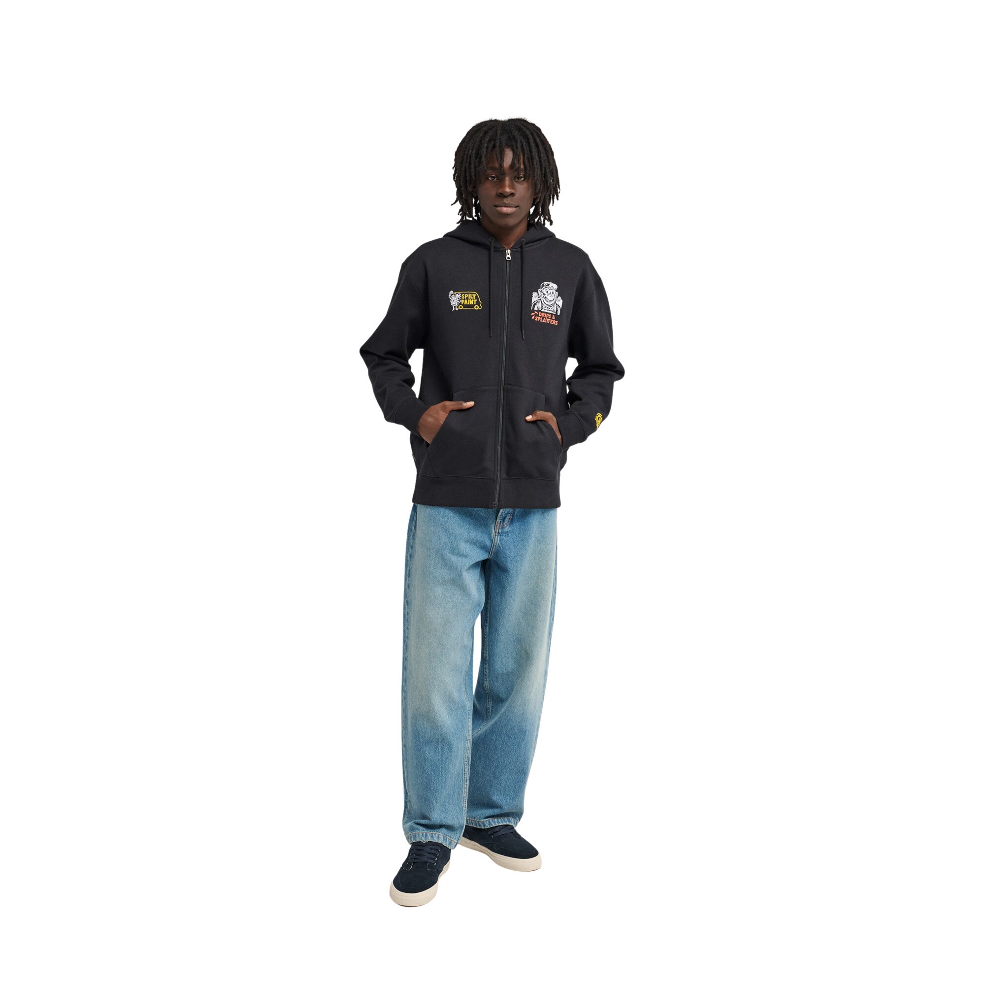 Imagen 4 de Sudadera de hombre Timber Monkey Element - Negro Negro