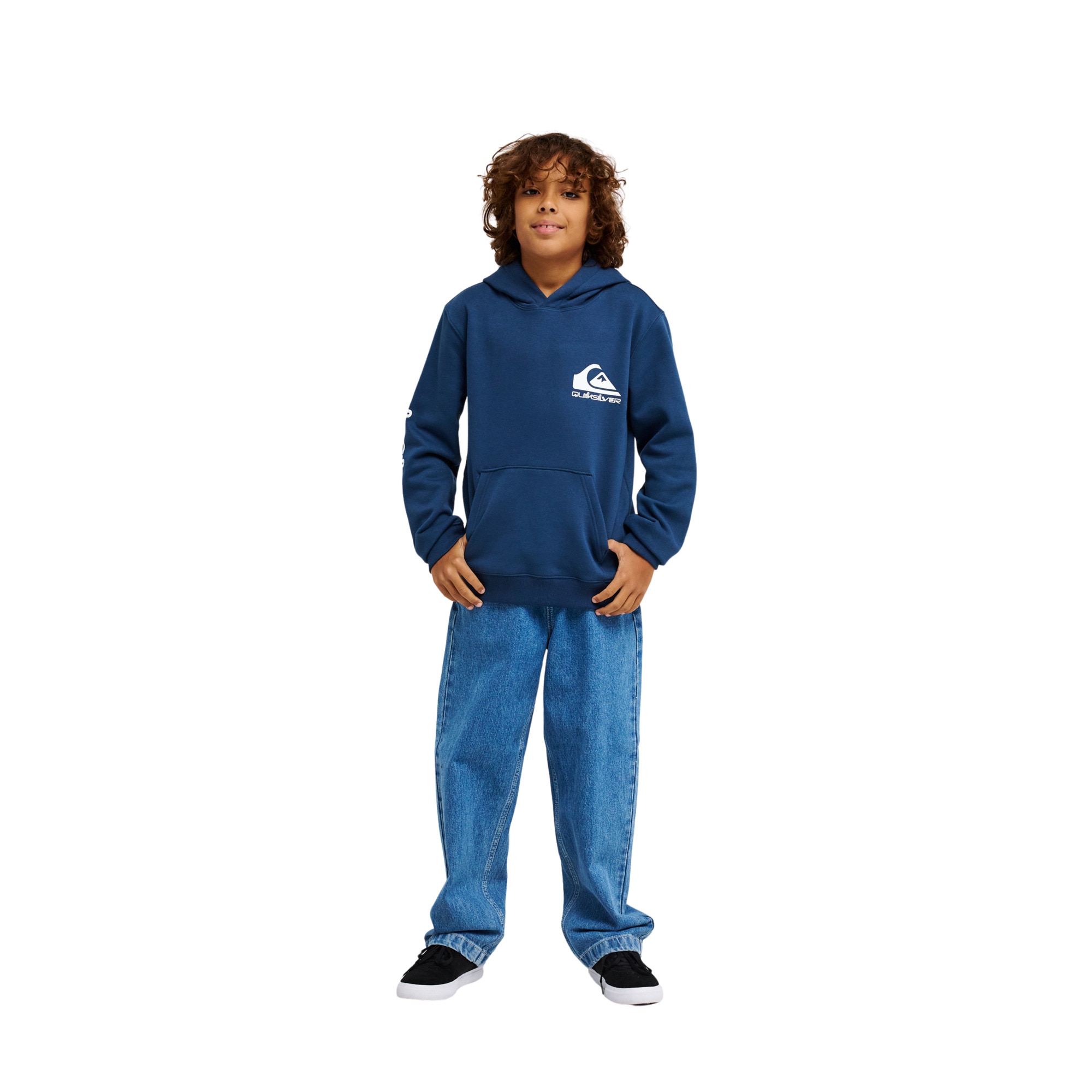Sudadera de niños Omni Logo Quiksilver - Azul Azul-5