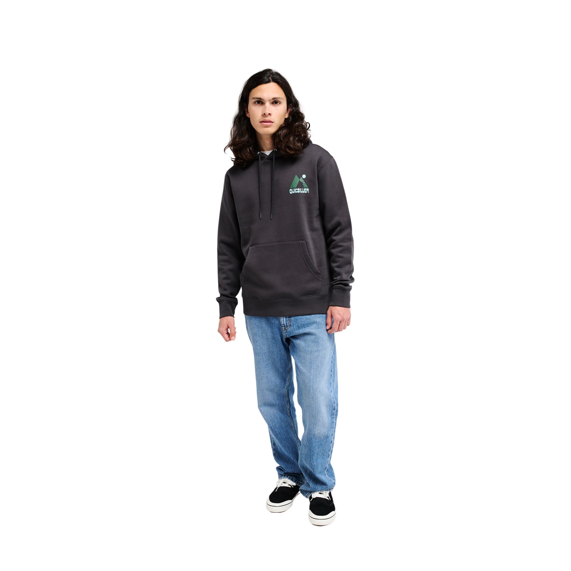 Sudadera de hombre Salt Water Peak Quiksilver - Negro Negro-4