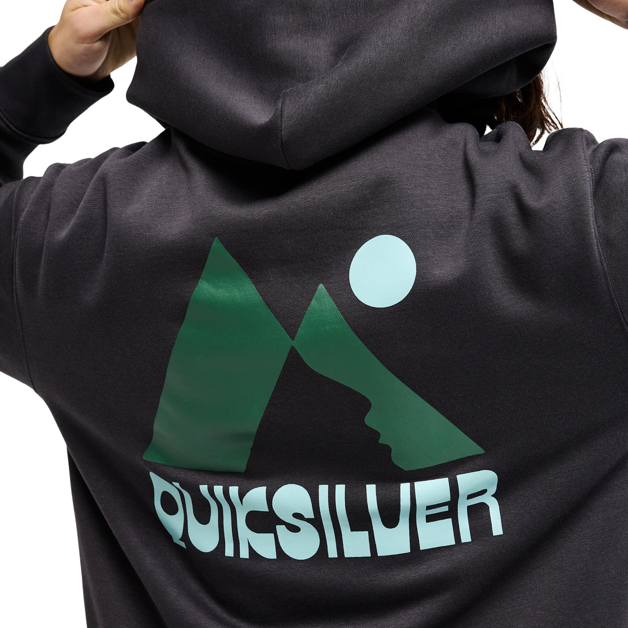 Sudadera de hombre Salt Water Peak Quiksilver - Negro Negro-5
