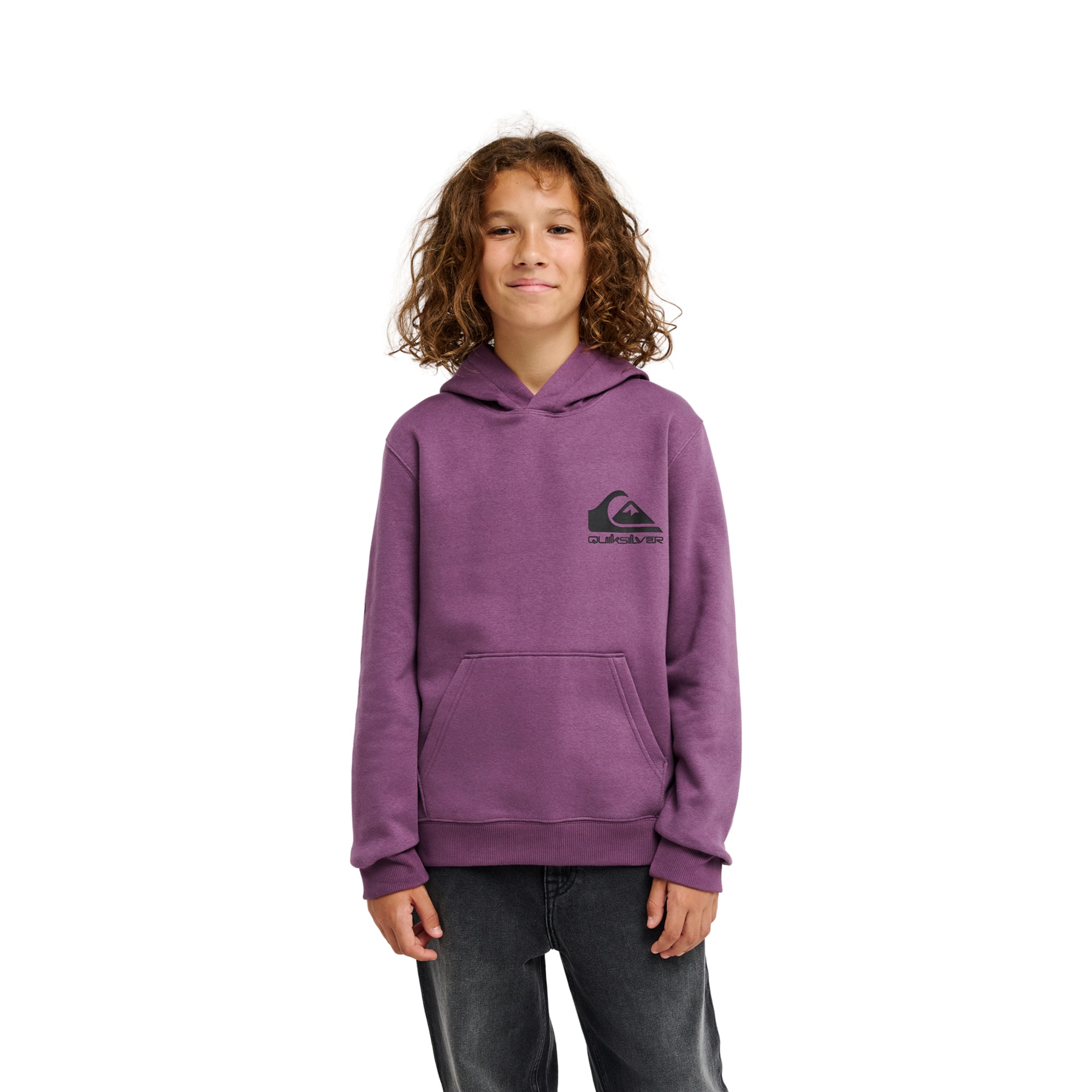 Sudadera de niños Omni Logo Quiksilver - Morado Morado-1