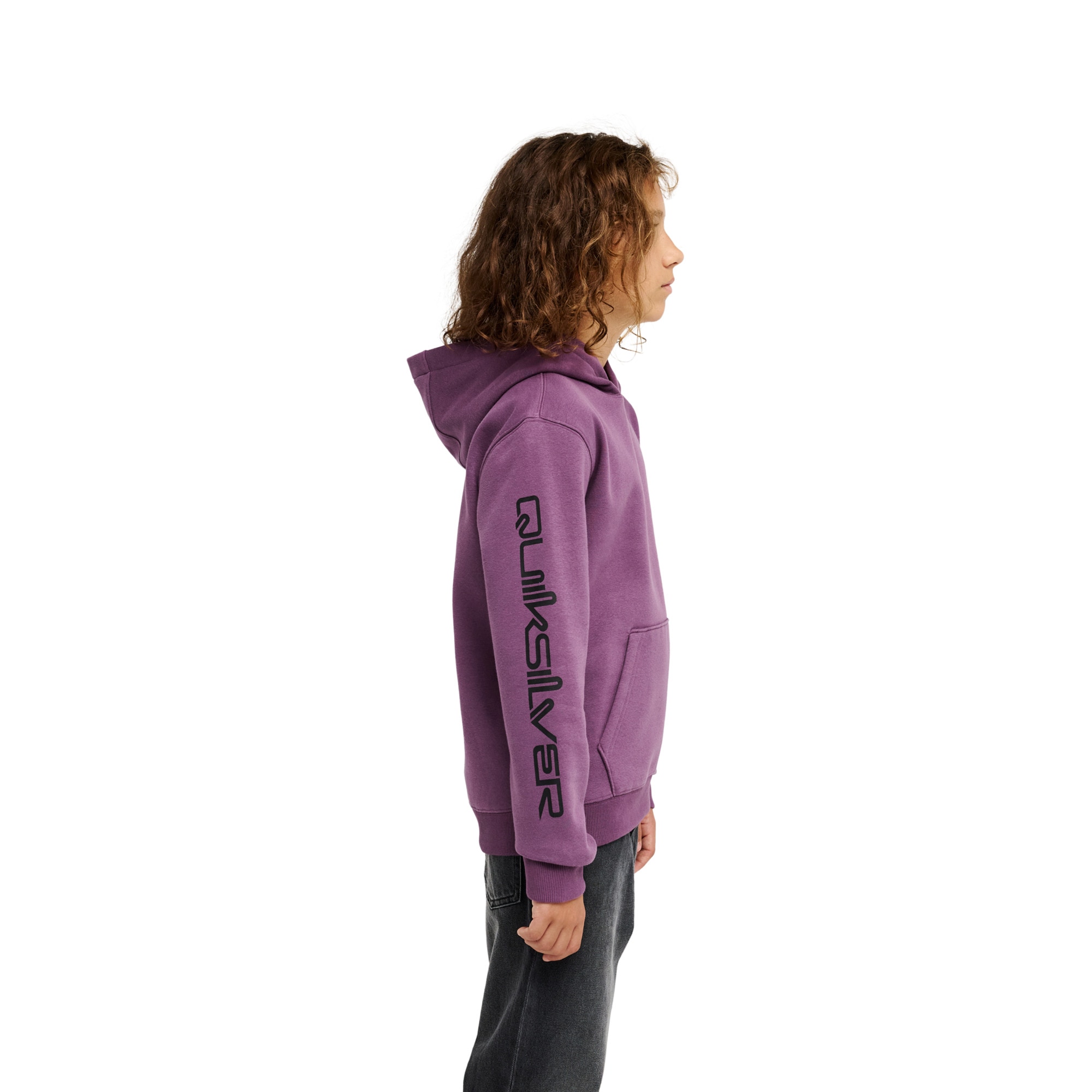 Sudadera de niños Omni Logo Quiksilver - Morado Morado-4