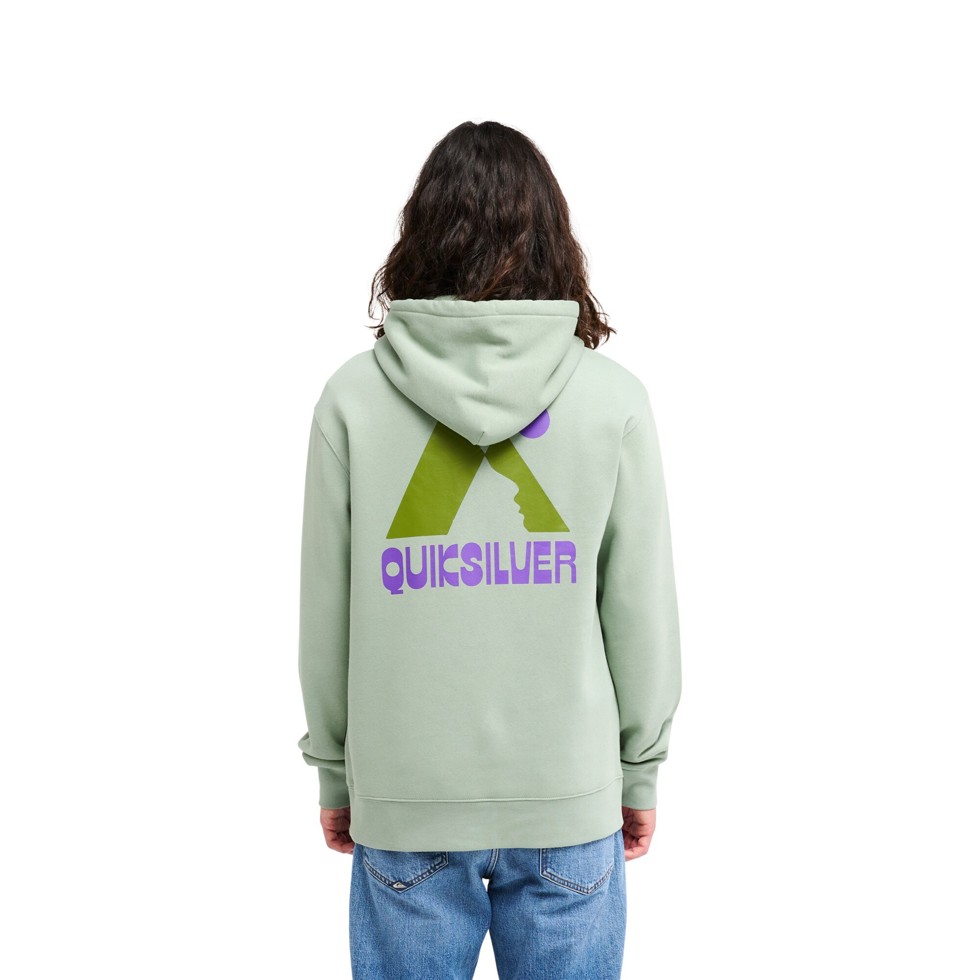 Sudadera de hombre Salt Water Peak Quiksilver - Verde Verde-2