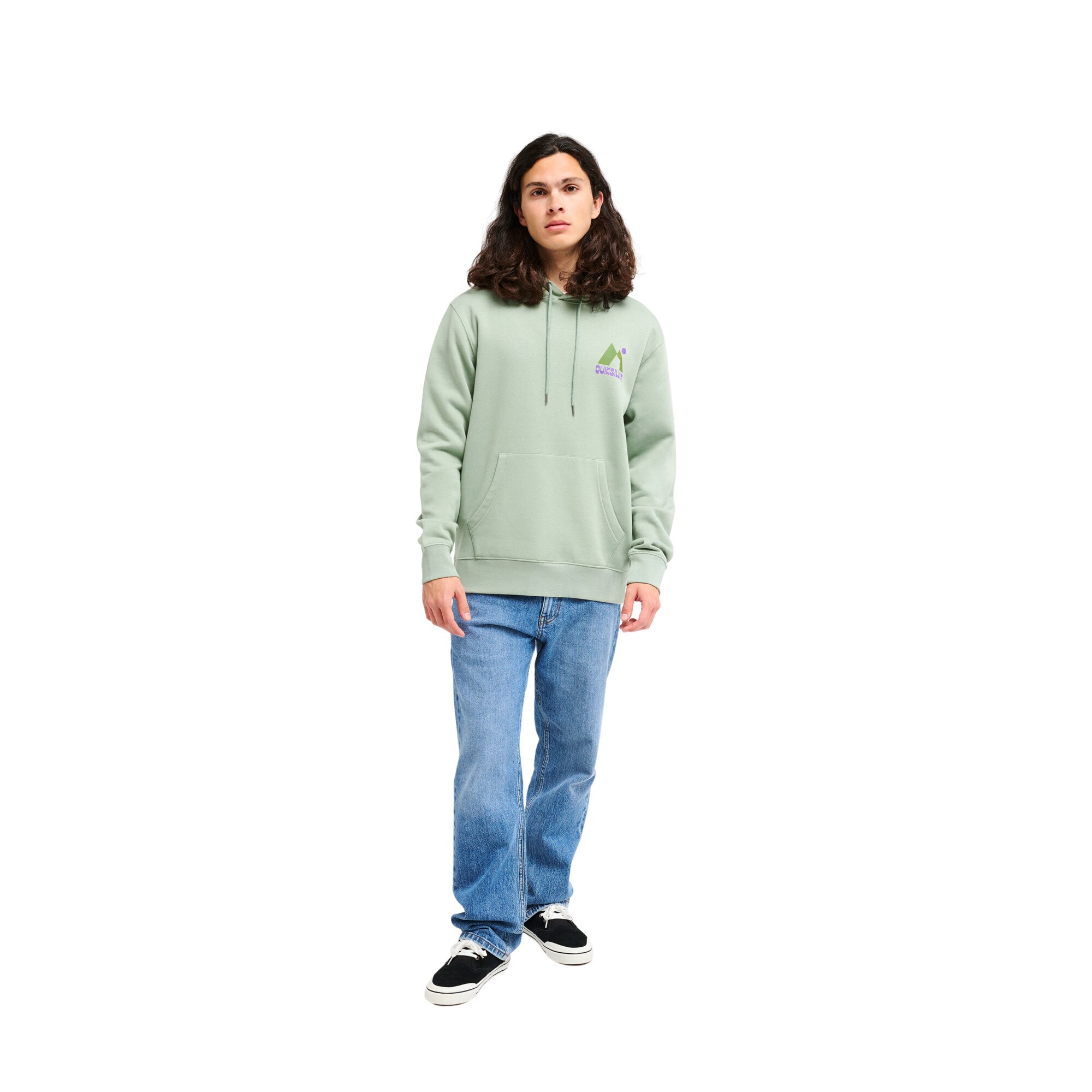 Sudadera de hombre Salt Water Peak Quiksilver - Verde Verde-4