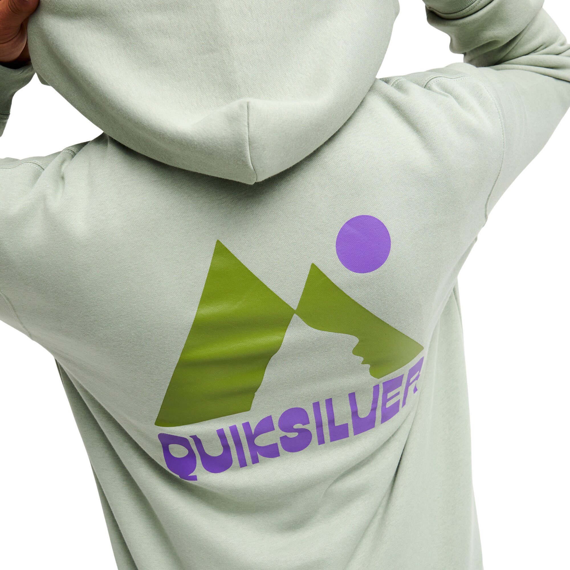 Sudadera de hombre Salt Water Peak Quiksilver - Verde Verde-5
