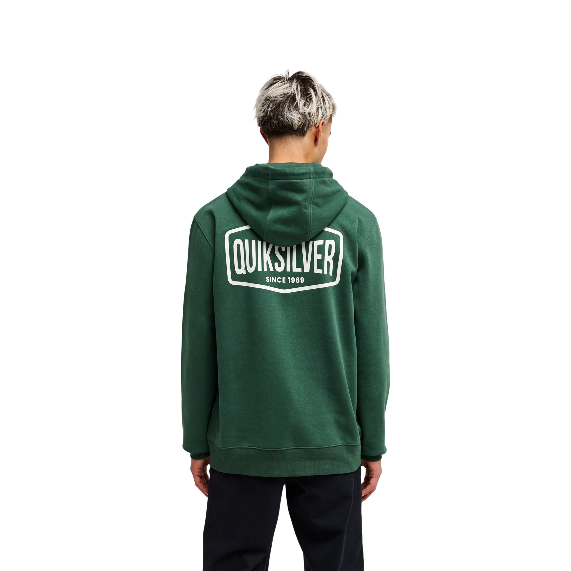 Sudadera de hombre Surf Garage Quiksilver - Verde Verde-2