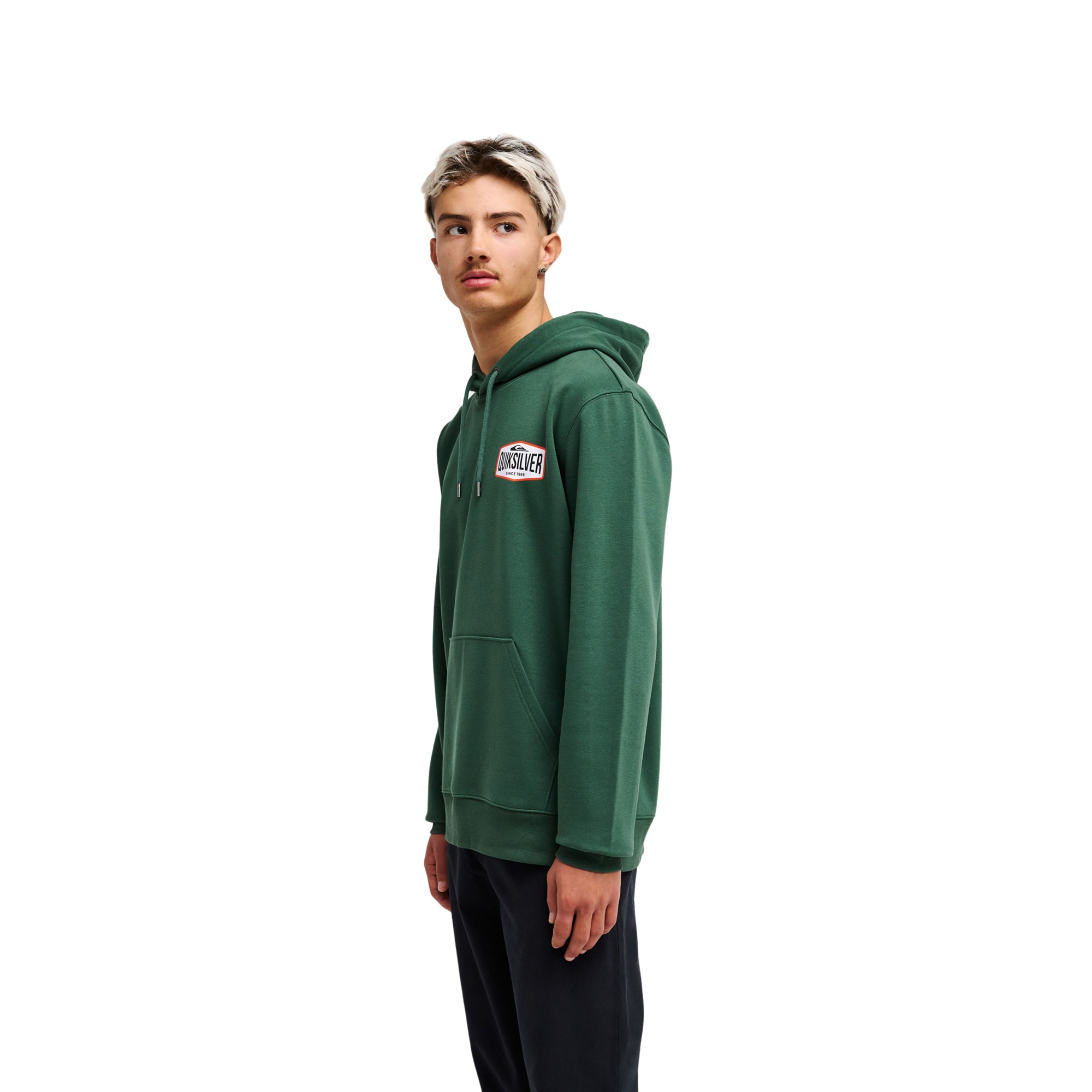 Sudadera de hombre Surf Garage Quiksilver - Verde Verde-3