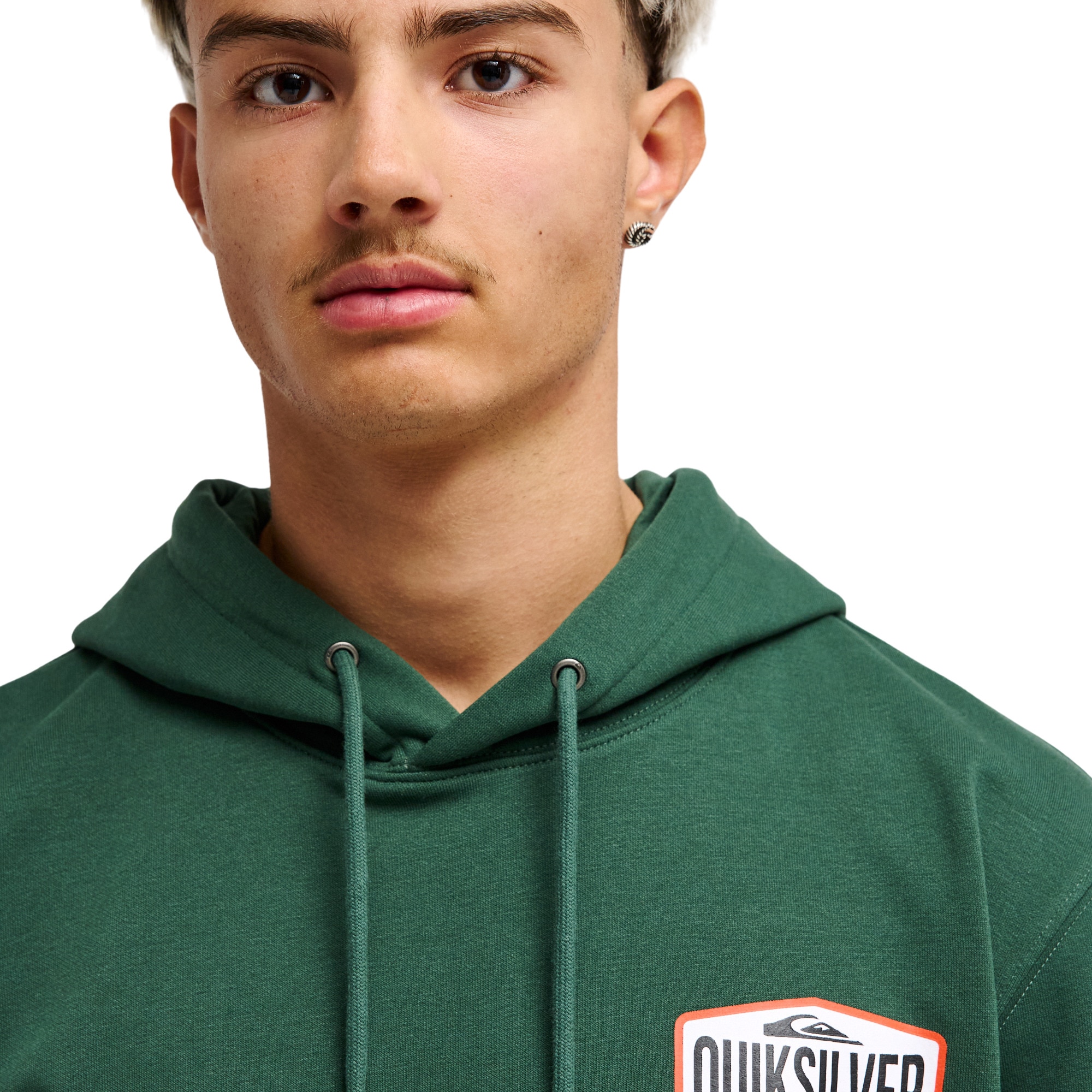 Sudadera de hombre Surf Garage Quiksilver - Verde Verde-4