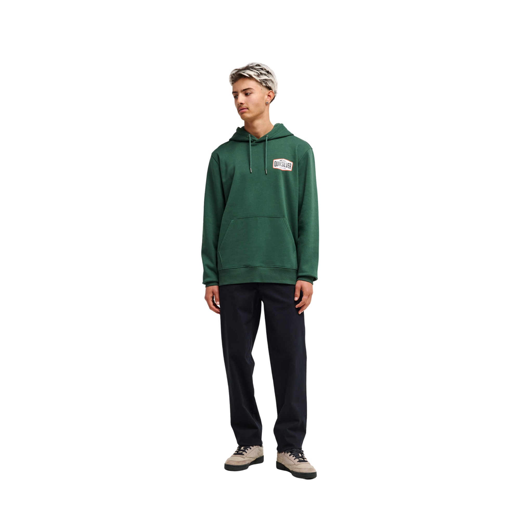 Sudadera de hombre Surf Garage Quiksilver - Verde Verde-5