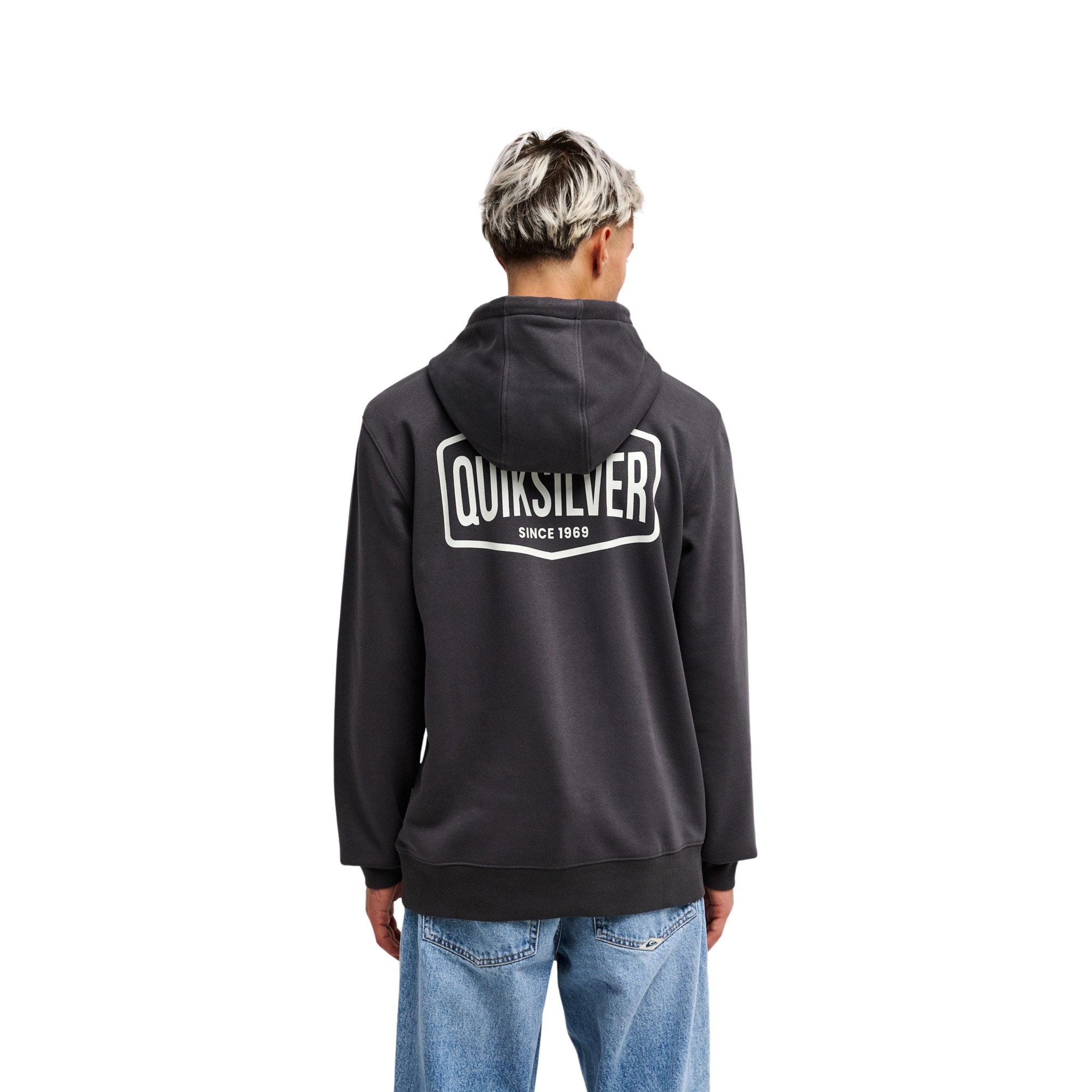 Sudadera de hombre Surf Garage Quiksilver - Negro Negro-2