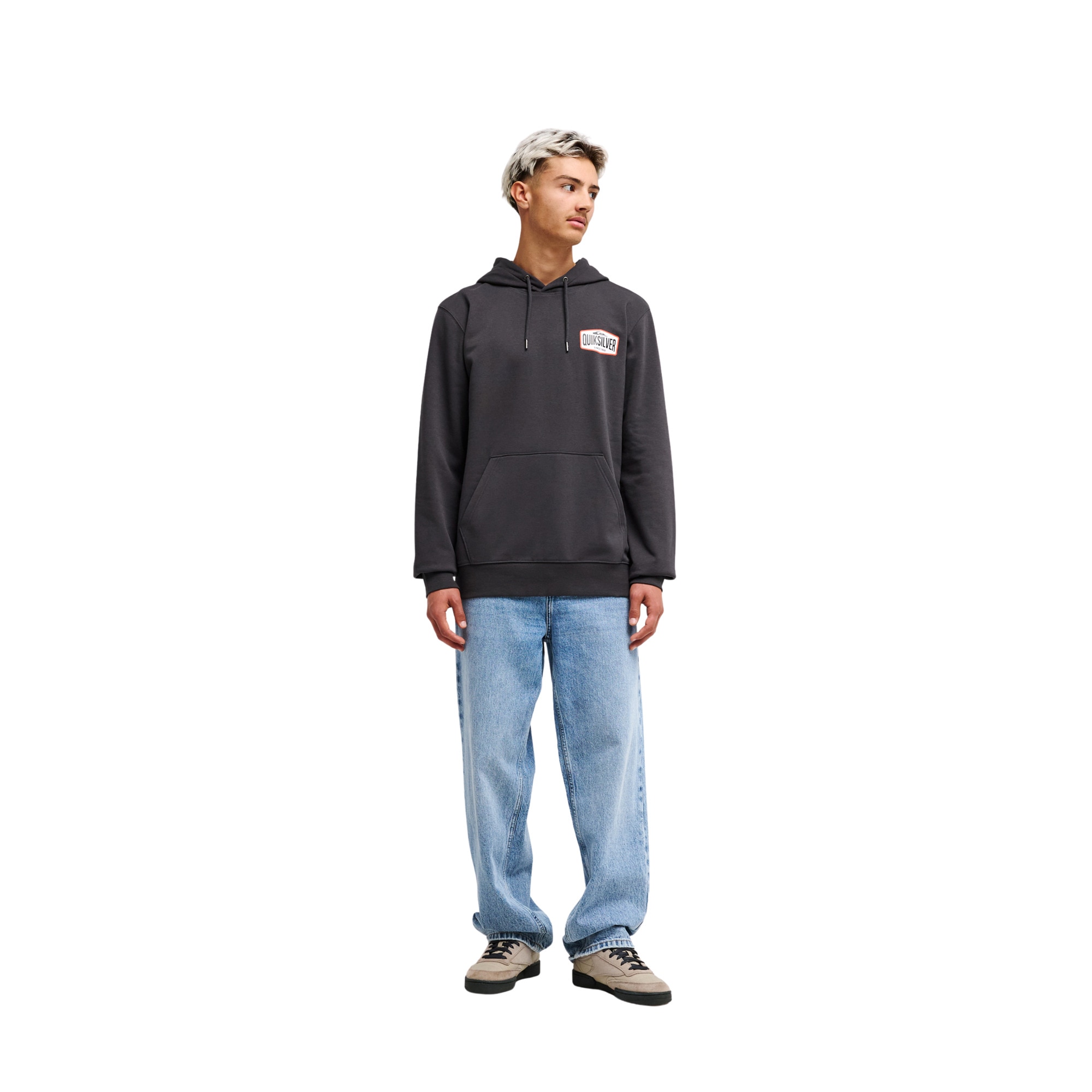 Sudadera de hombre Surf Garage Quiksilver - Negro Negro-5