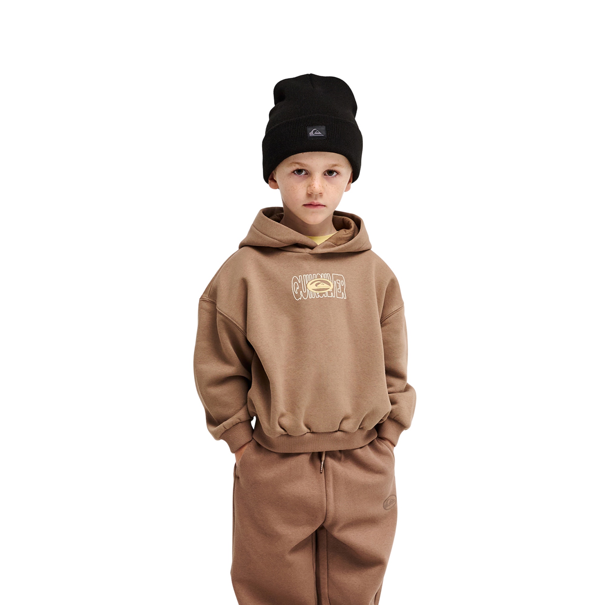 Sudadera de niños Tricks Quiksilver - Marrón Marrón-1