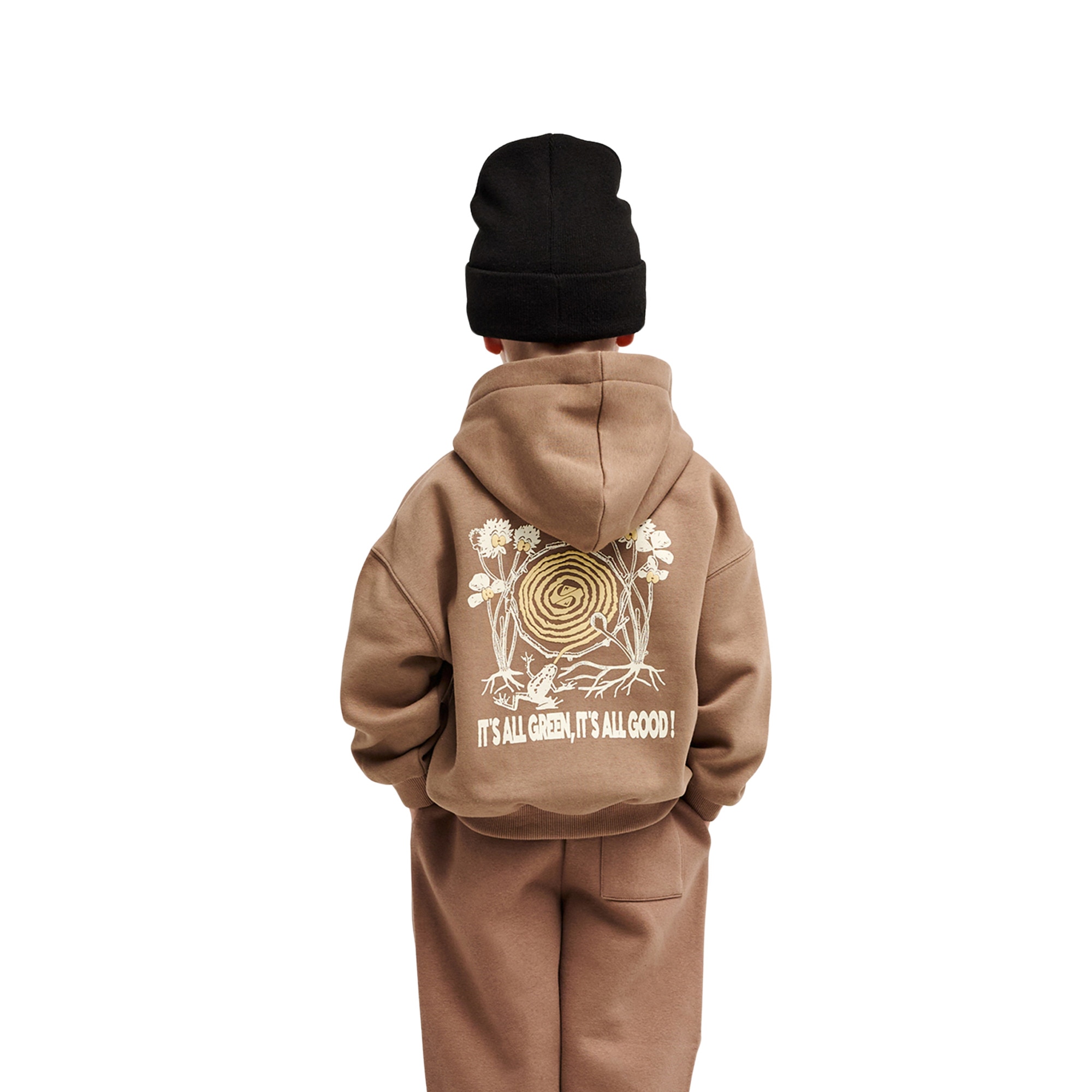 Sudadera de niños Tricks Quiksilver - Marrón Marrón-2
