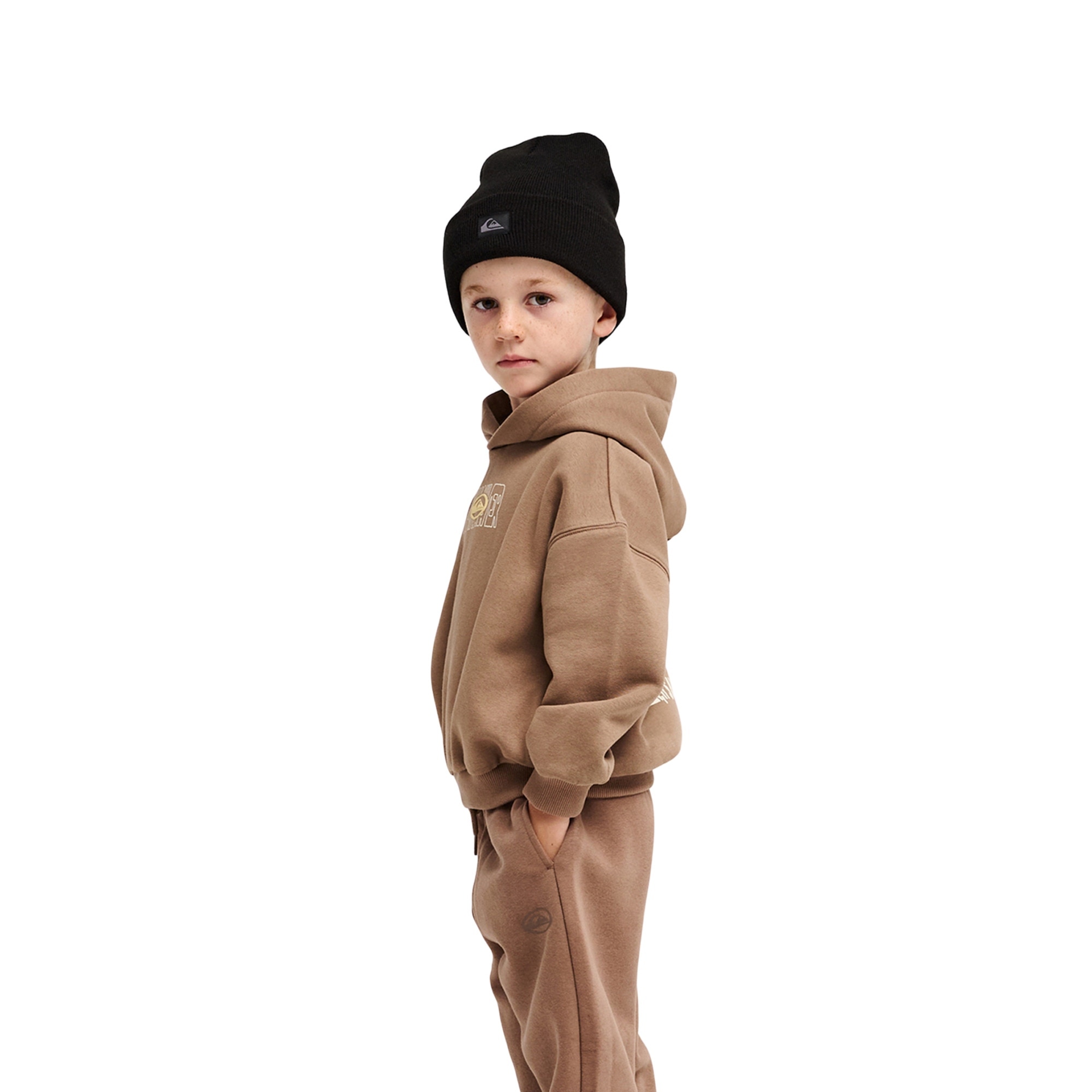 Sudadera de niños Tricks Quiksilver - Marrón Marrón-3