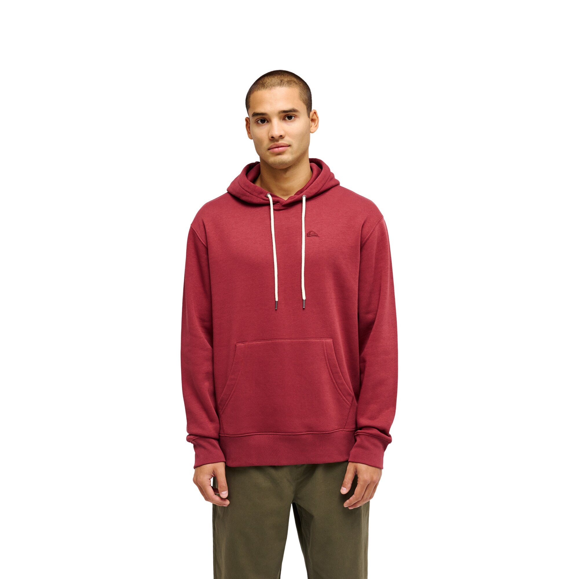 Sudadera de hombre Salt Water Quiksilver - Rojo cereza Rojo cereza-1