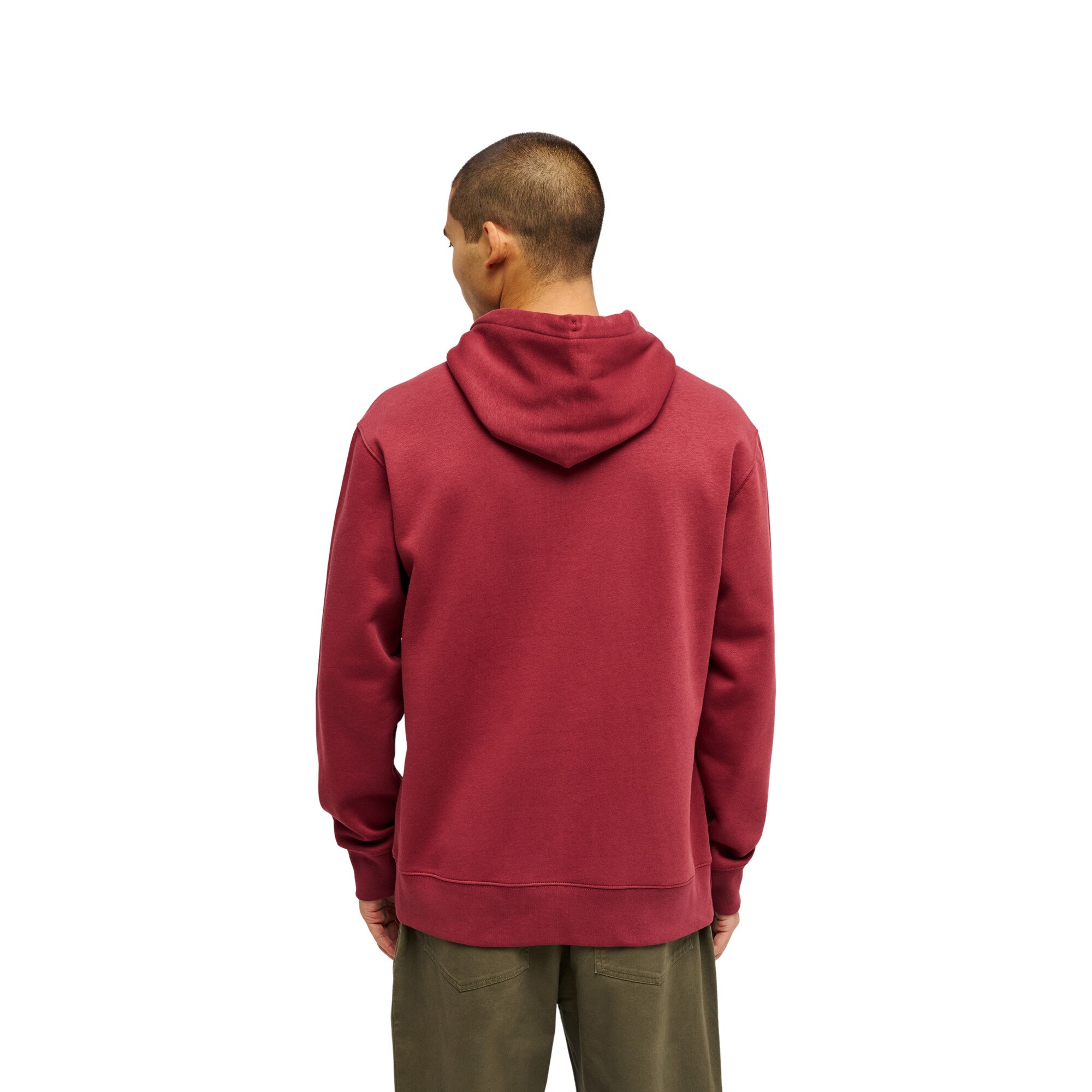 Sudadera de hombre Salt Water Quiksilver - Rojo cereza Rojo cereza-2
