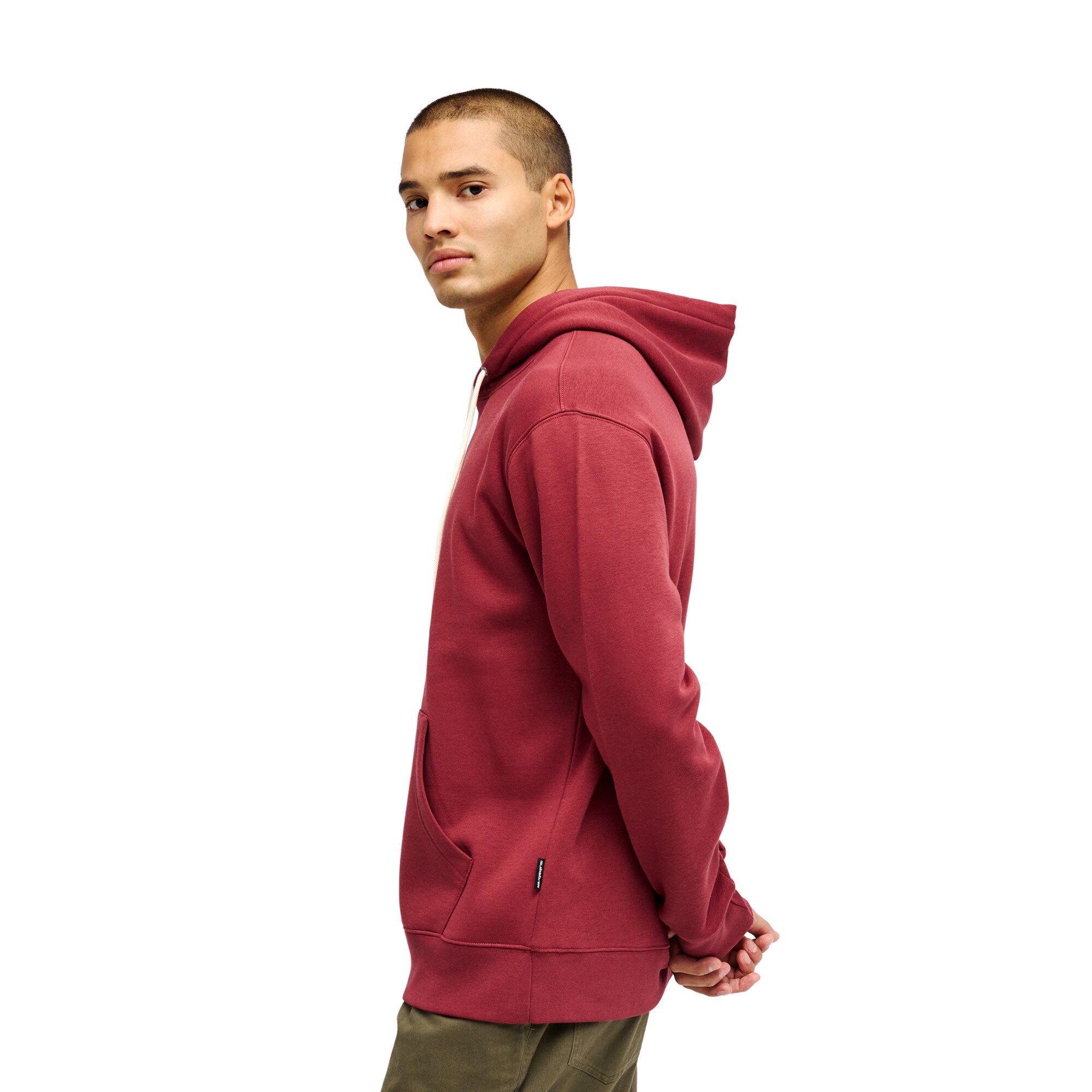 Sudadera de hombre Salt Water Quiksilver - Rojo cereza Rojo cereza-3