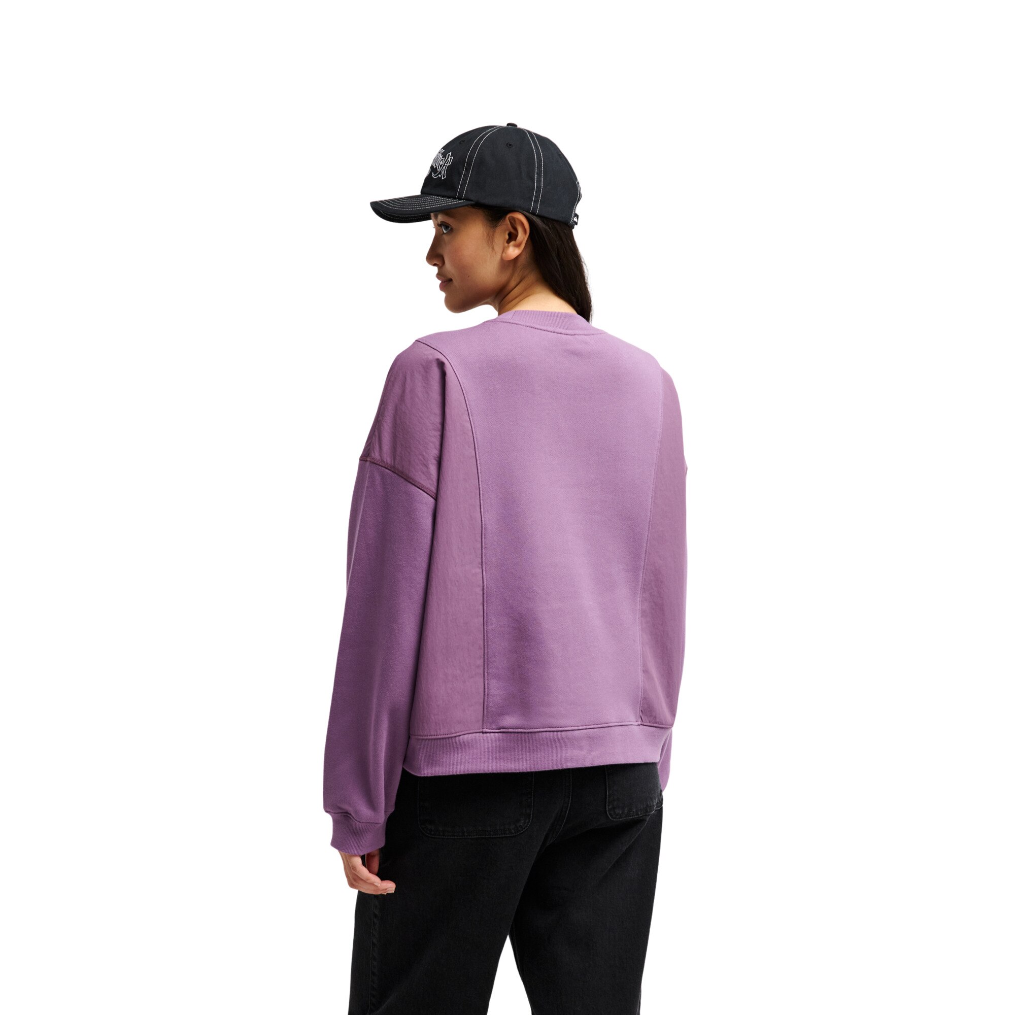 Sudadera de mujer Sunway Block Quiksilver - Morado Morado-2