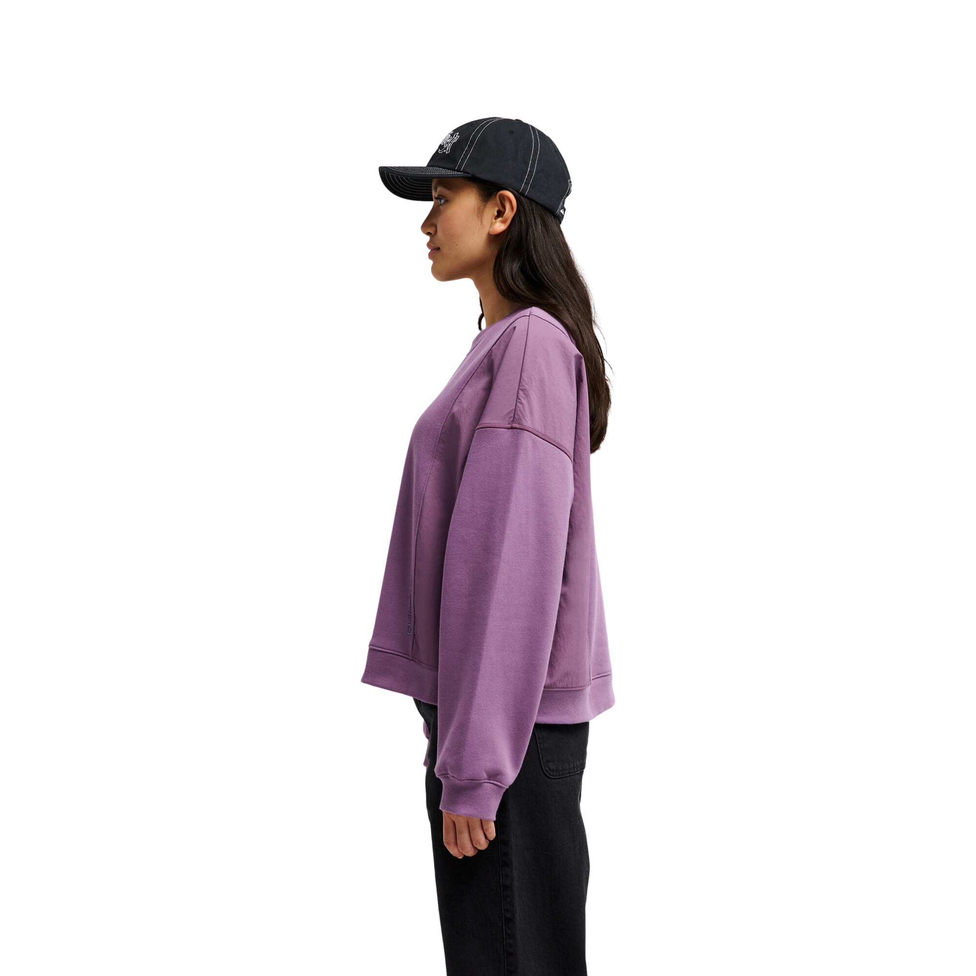 Sudadera de mujer Sunway Block Quiksilver - Morado Morado-3