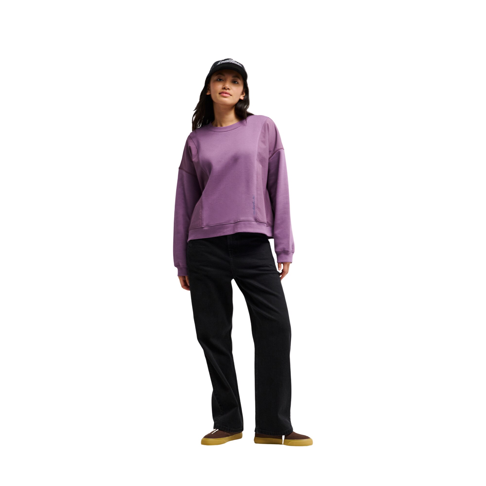 Sudadera de mujer Sunway Block Quiksilver - Morado Morado-5