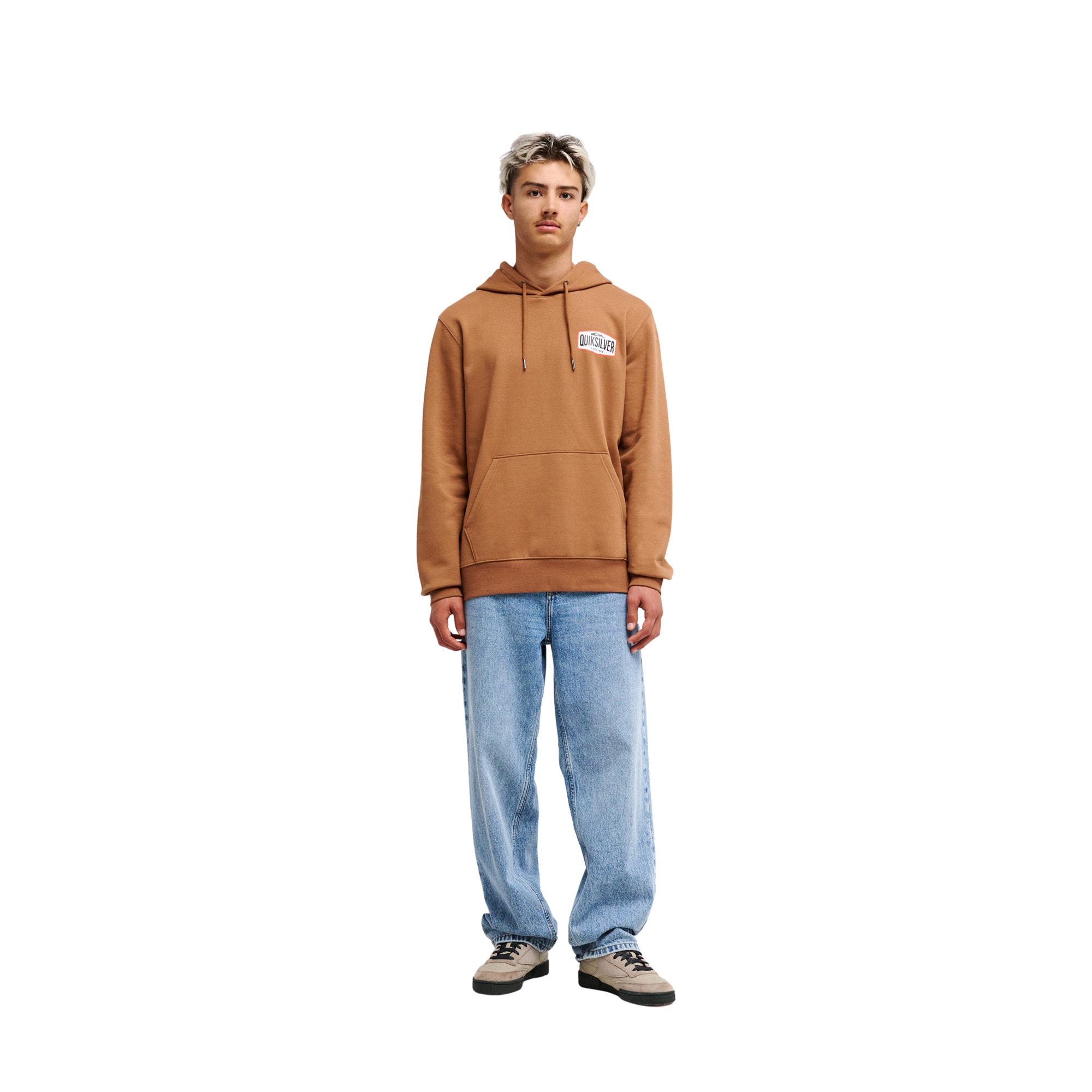 Sudadera de hombre Surf Garage Quiksilver - Marrón Marrón-5