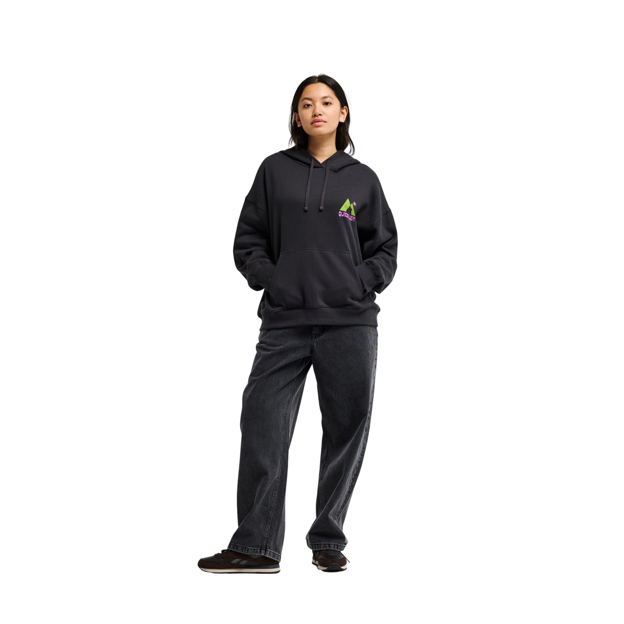 Sudadera de mujer Standard Quiksilver - Negro Negro-5