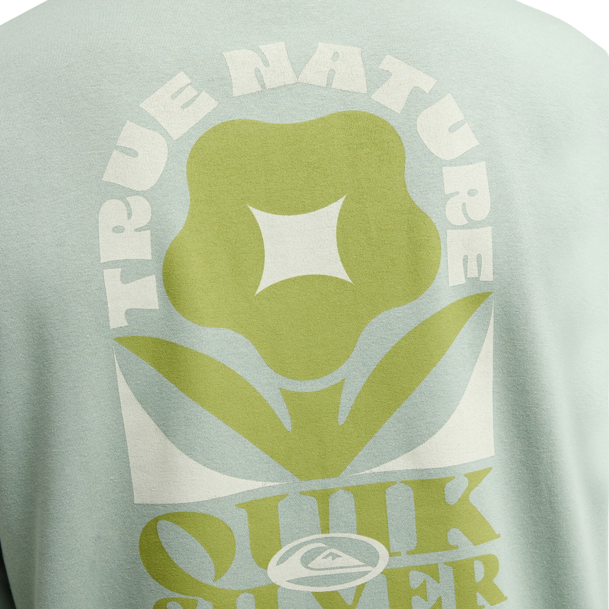 Sudadera de hombre TRUE Quiksilver - Verde Verde-6