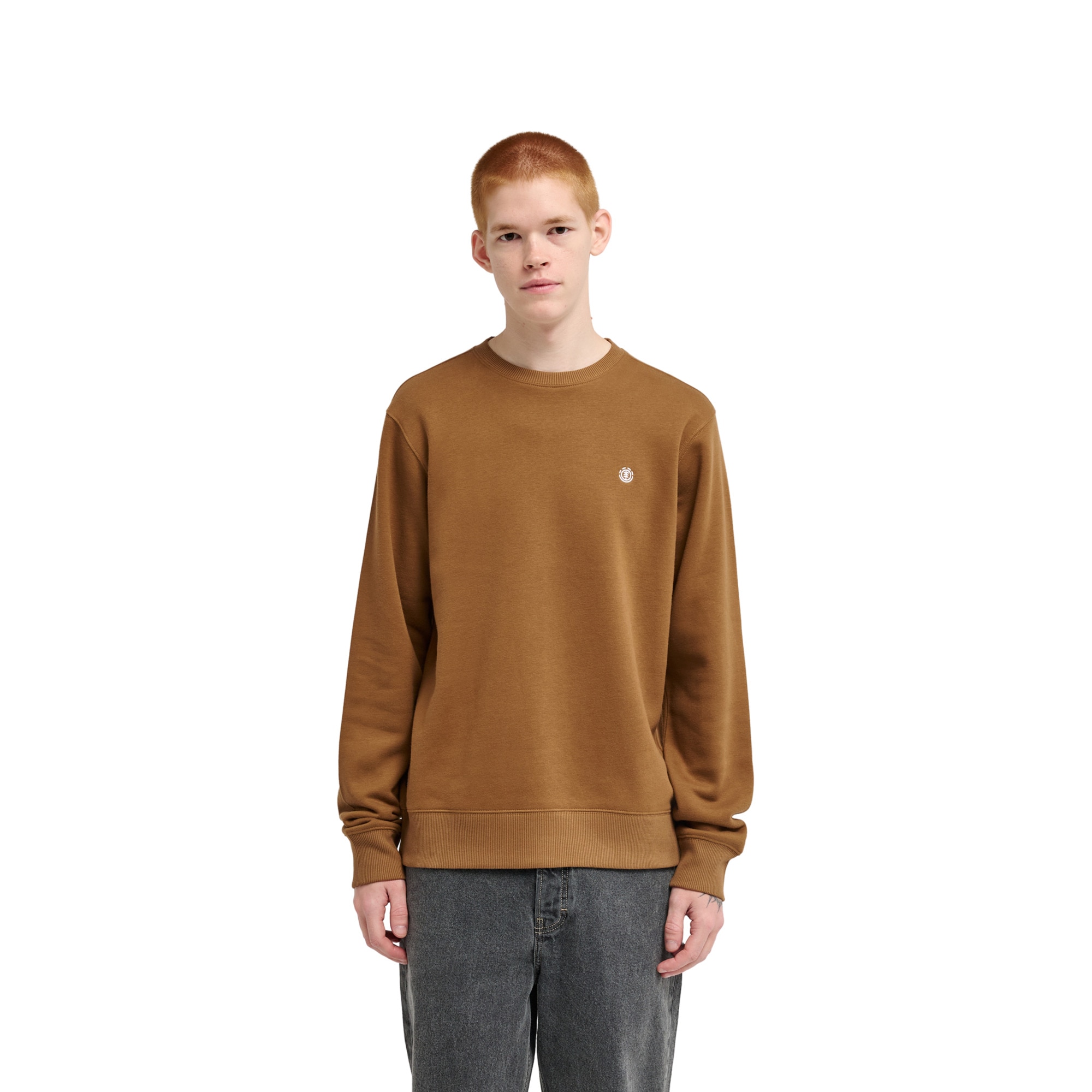 Sudadera de hombre Icon Embroidery Cr Element - Marrón Marrón-1