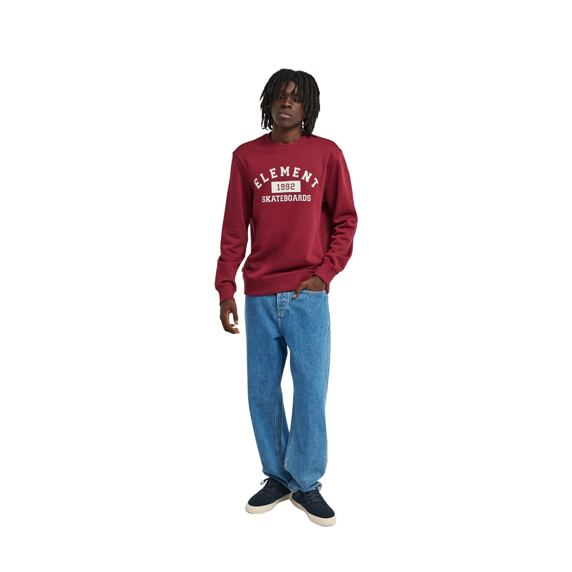 Imagen 3 de Sudadera de hombre Home Team Cr Element - Rojo Rojo