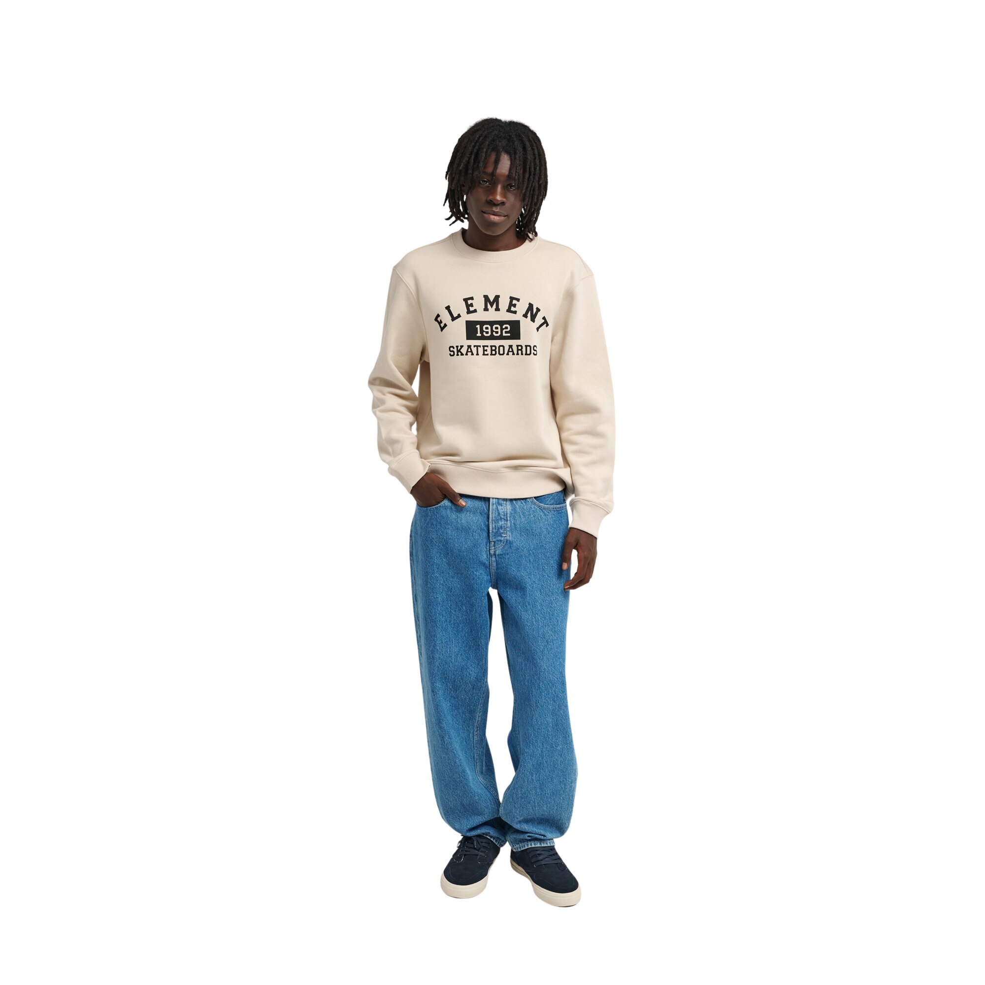 Imagen 3 de Sudadera de hombre Home Team Cr Element - Natural Natural