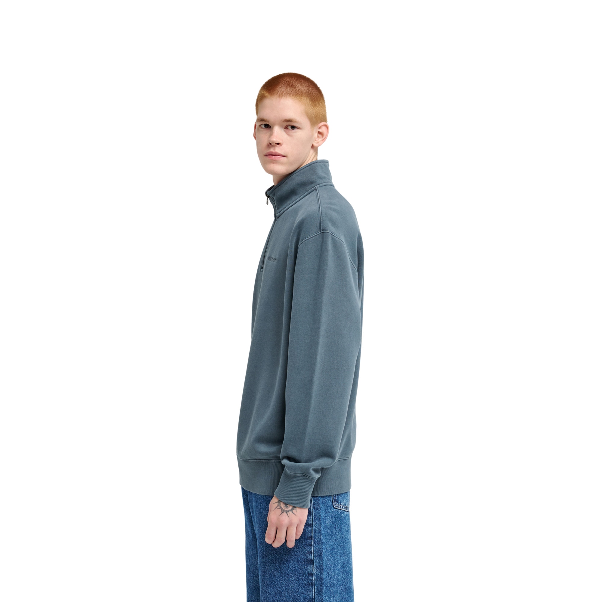 Sudadera de hombre Lowcase Pigment Element - Negro Negro-3