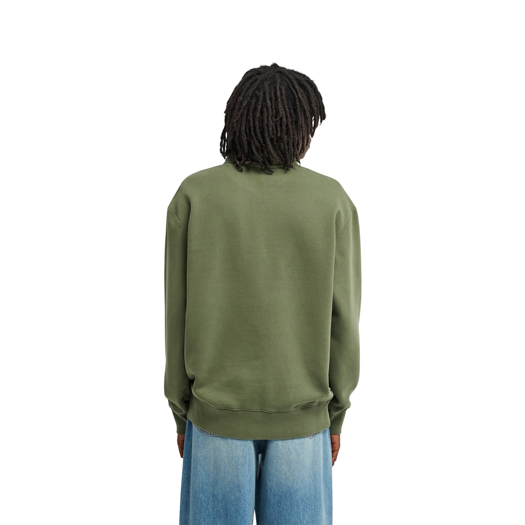 Sudadera de hombre Lowcase Pigment Element - Verde Verde-2