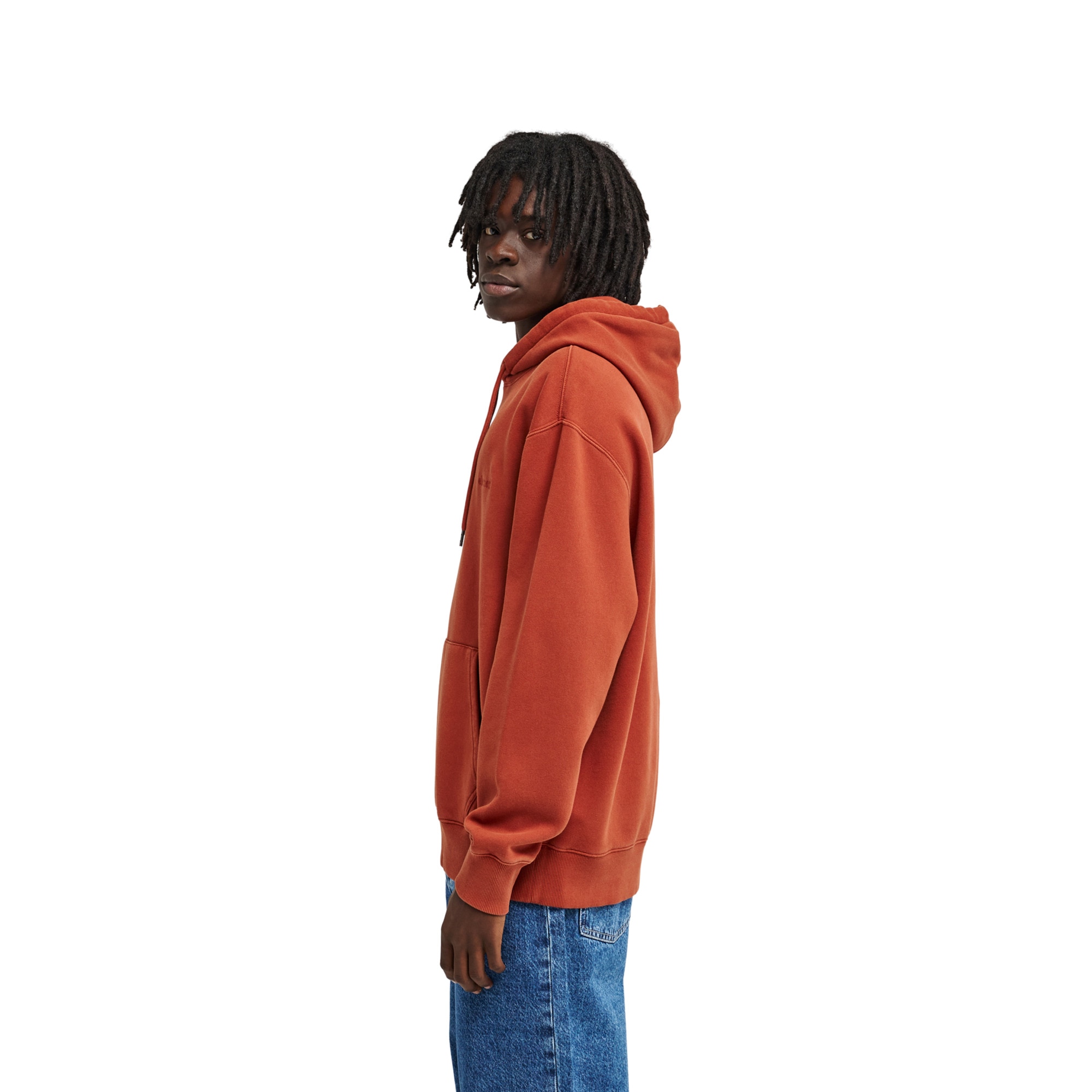 Imagen 3 de Sudadera de hombre Lowcase Pigment Po Element - Naranja Naranja