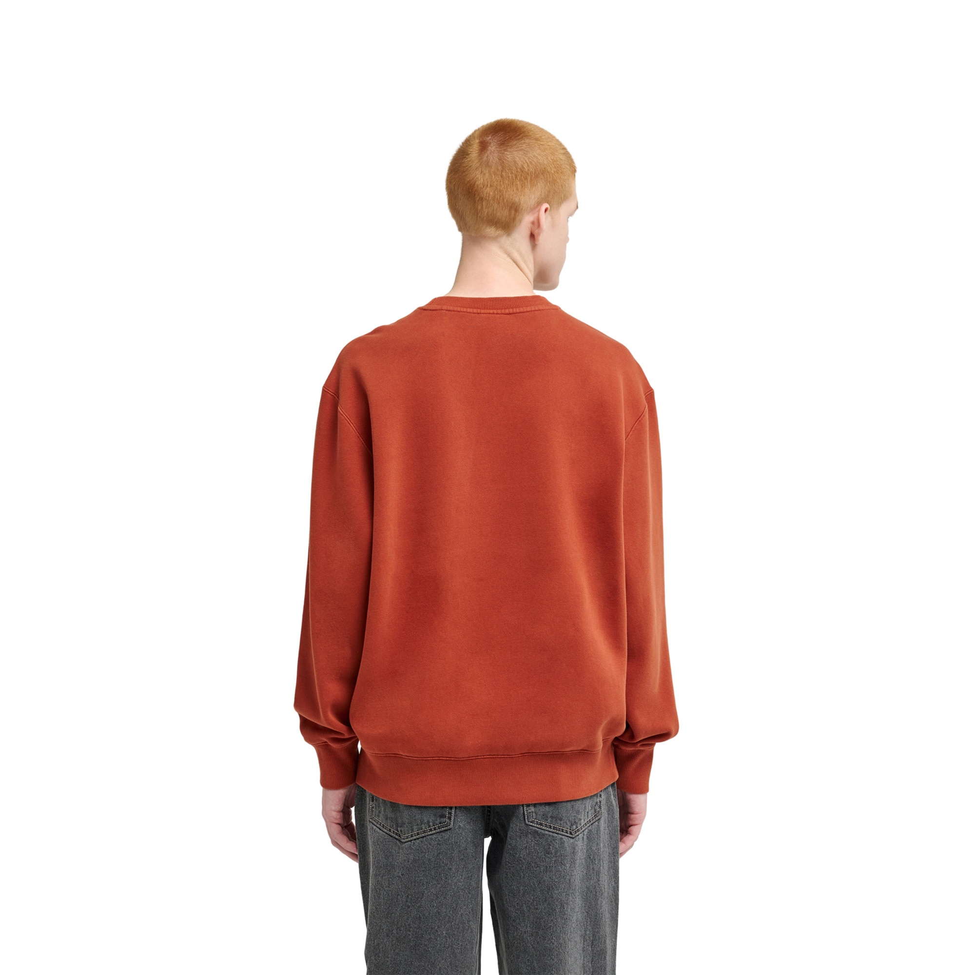 Sudadera de hombre Lowcase Pigment Cr Element - Naranja Naranja-2