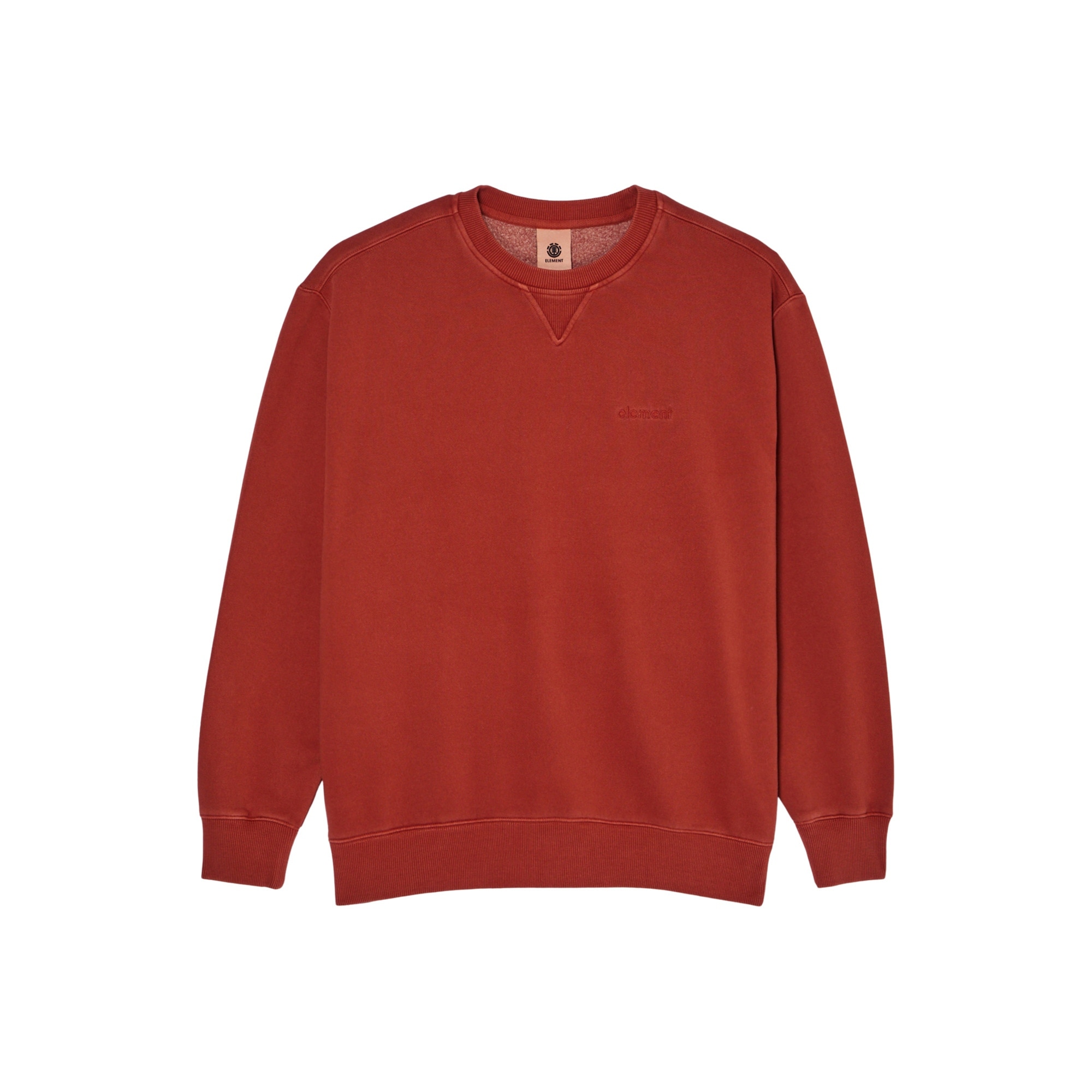 Sudadera de hombre Lowcase Pigment Cr Element - Naranja Naranja-5