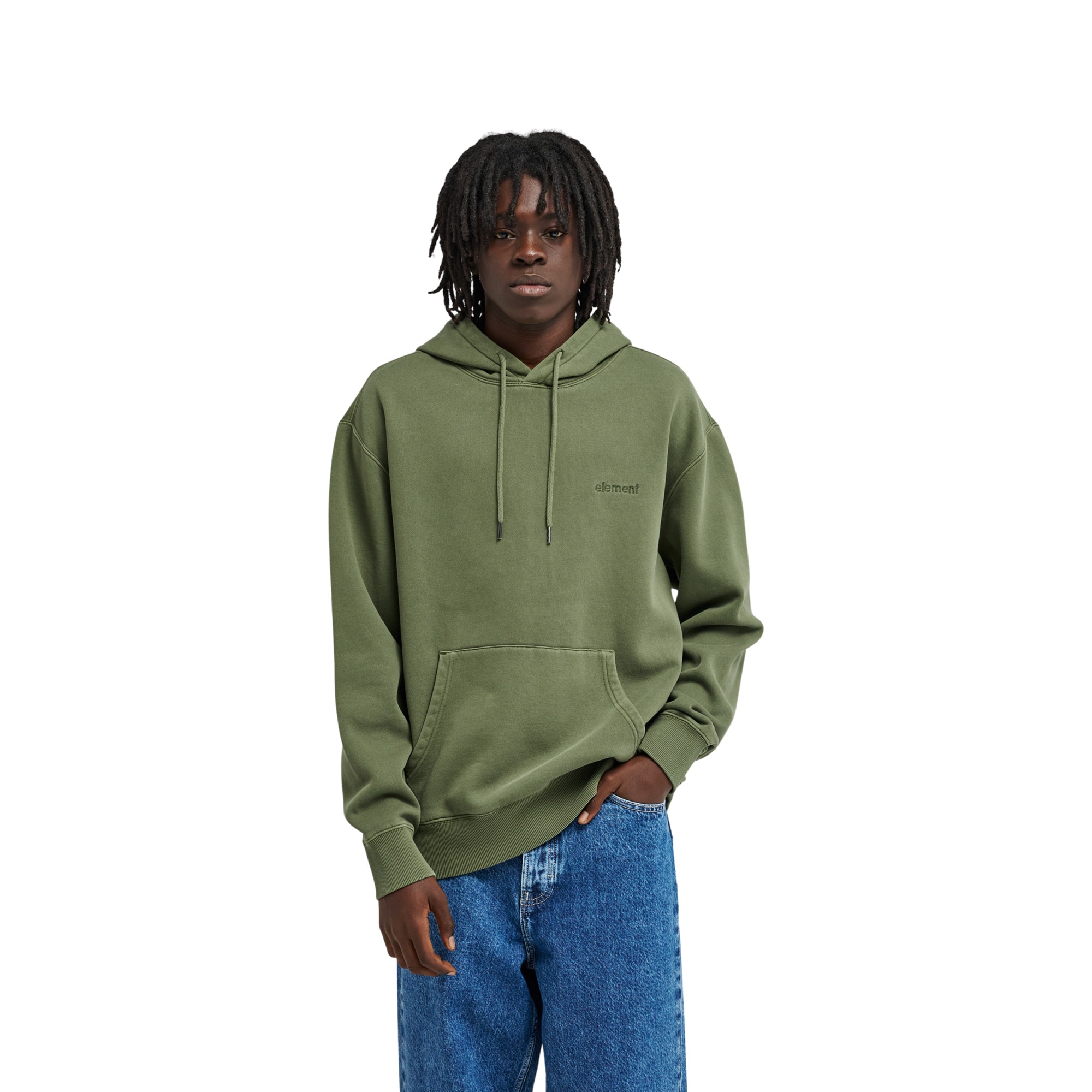 Imagen 1 de Sudadera de hombre Lowcase Pigment Po Element - Verde Verde