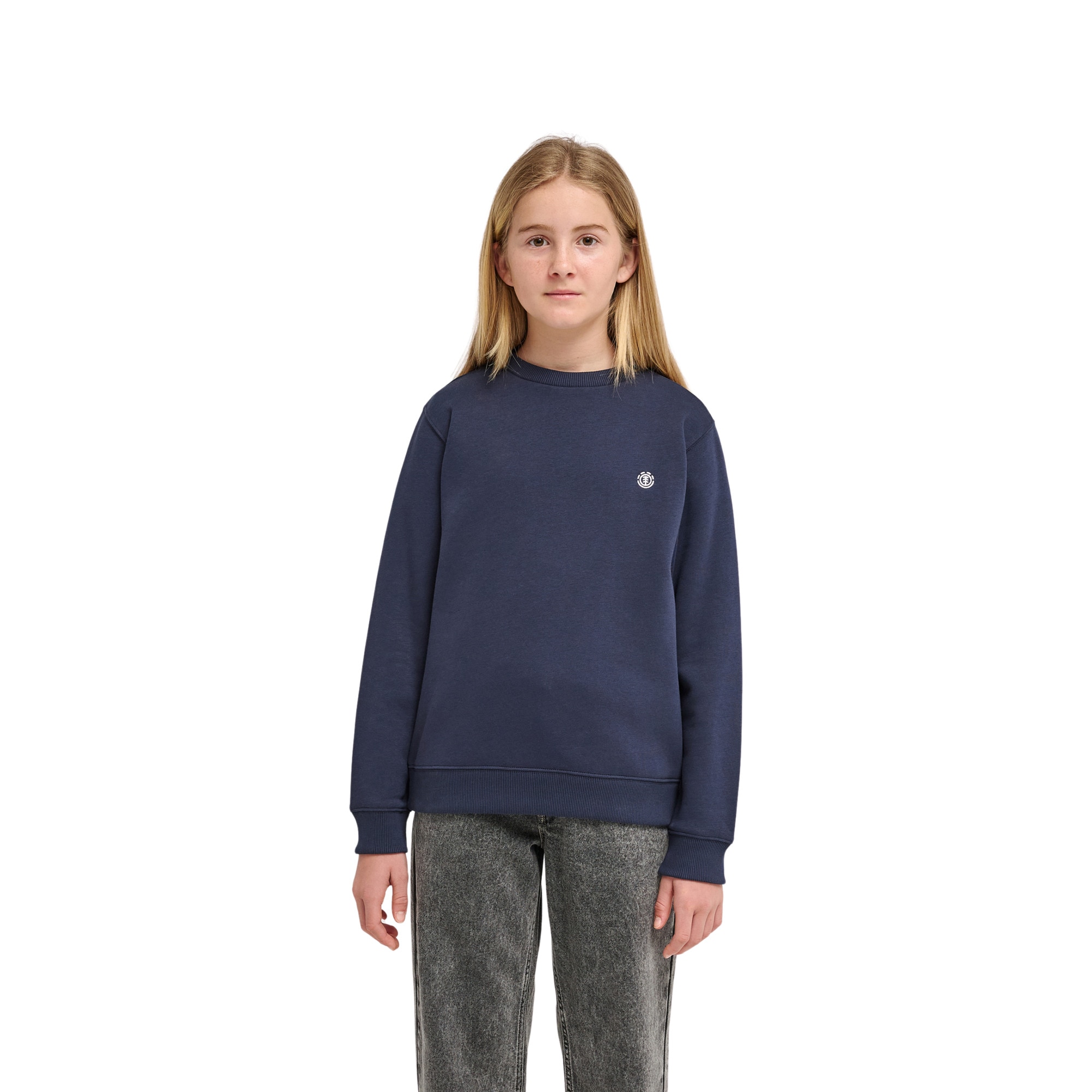 Sudadera de niños Icon Embroidery Cr Y Element - Azul Azul-1