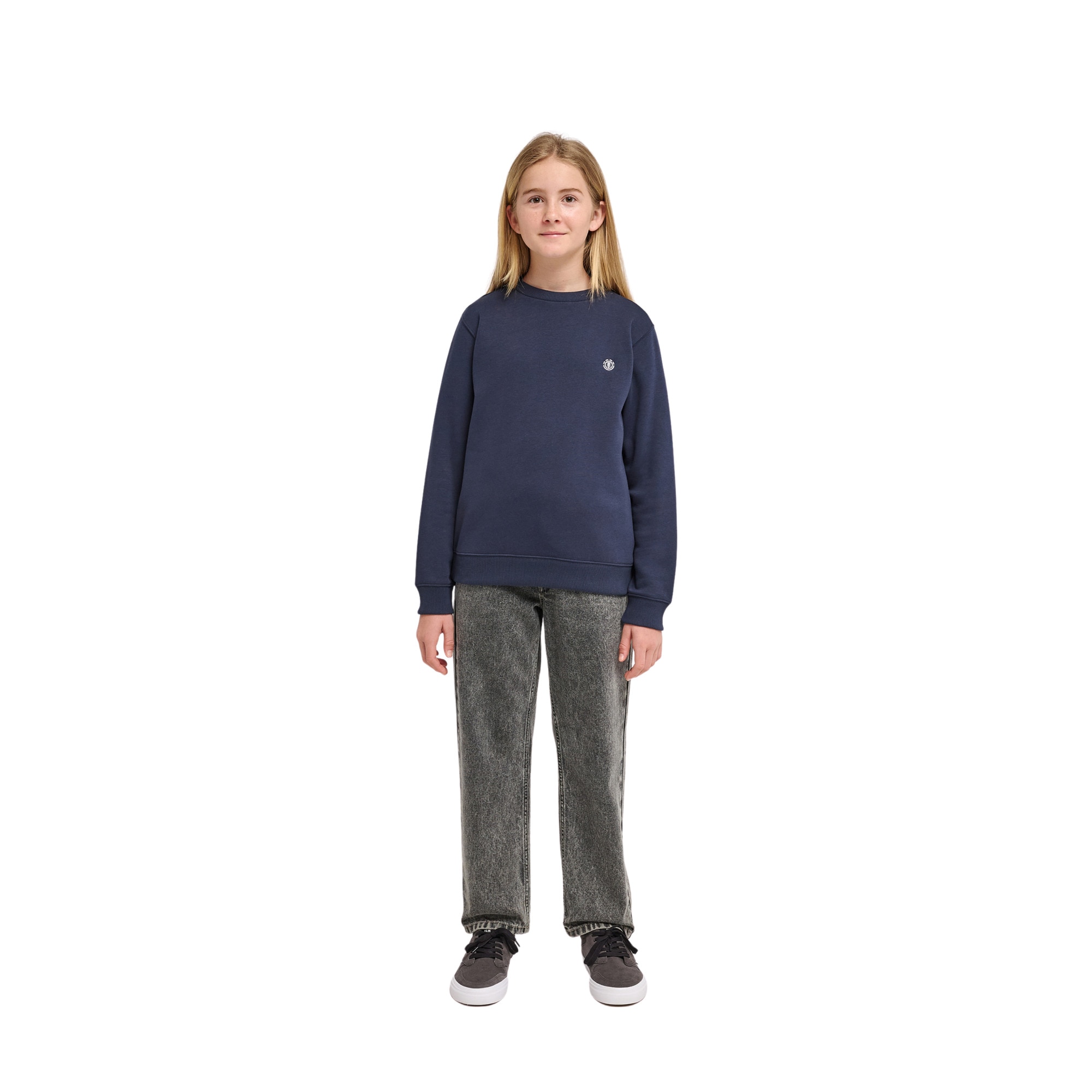 Sudadera de niños Icon Embroidery Cr Y Element - Azul Azul-3